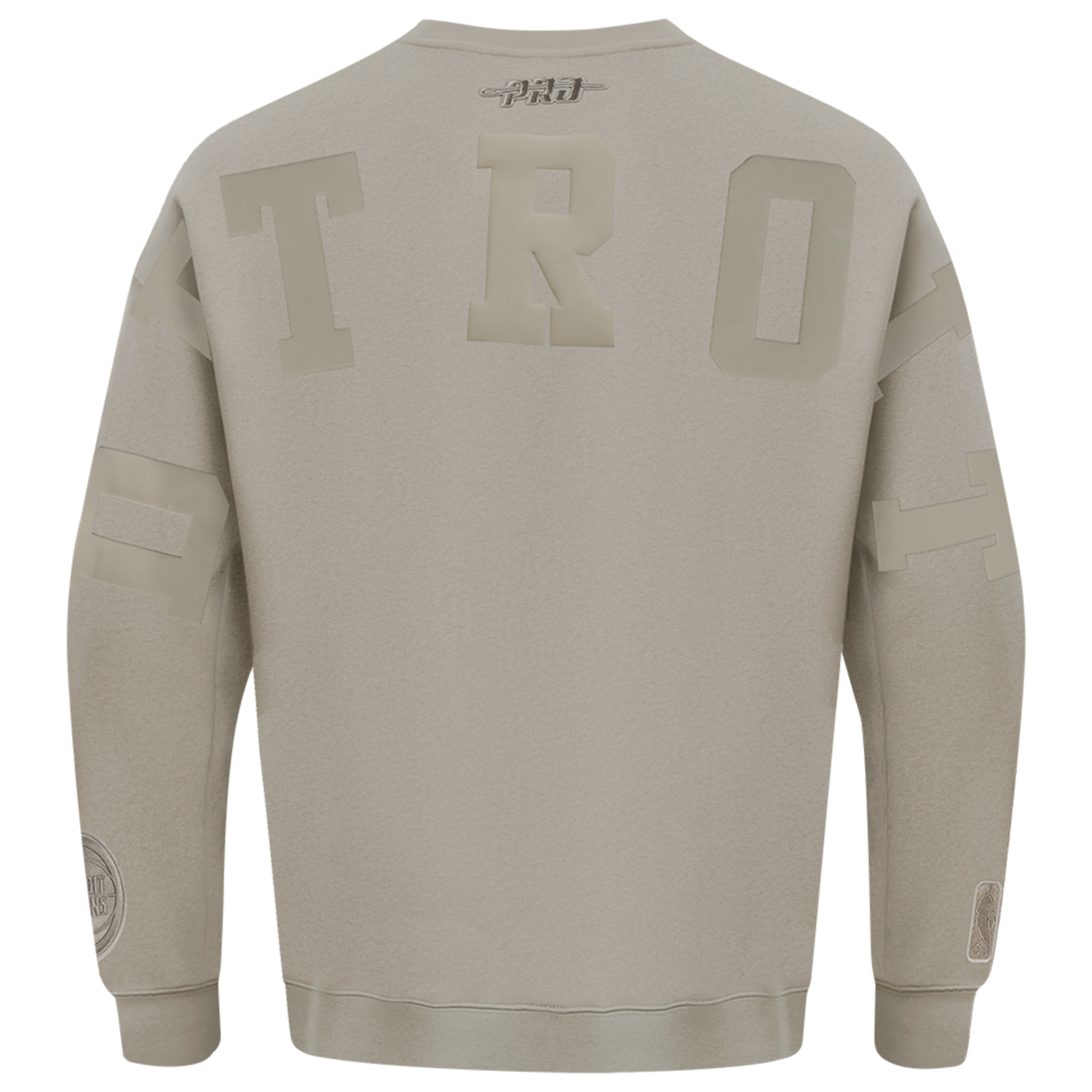 Pro Standard DETROIT PISTONS SWEATSHIRT - Men's - Taupe