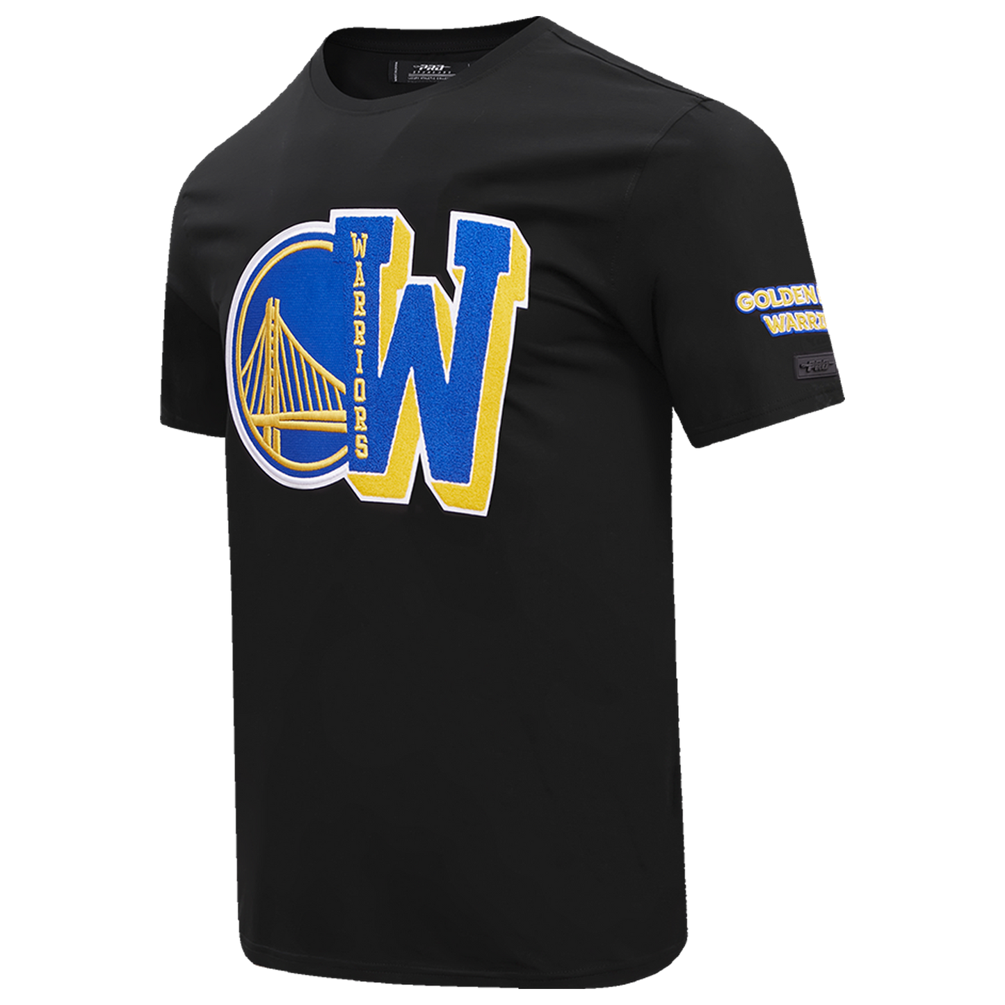Pro Standard Warriors Mash Up T-Shirt - Men's - Black