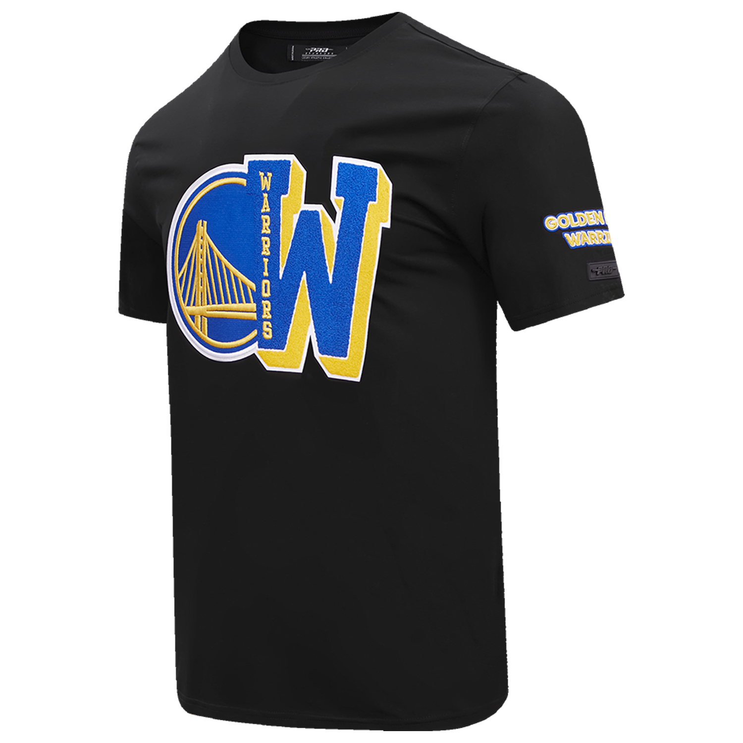 Pro Standard Warriors Mash Up T-Shirt - Men's - Black