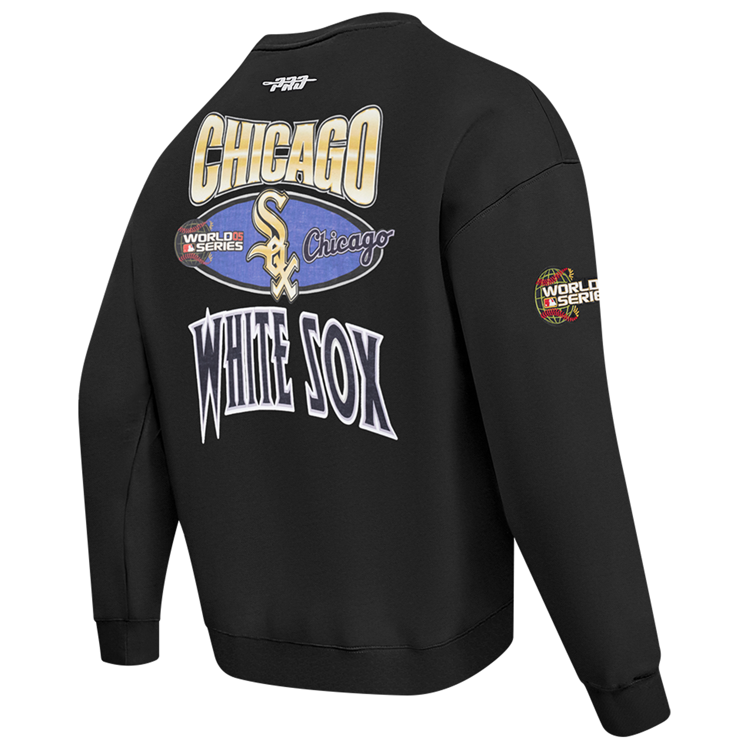 Pro Standard White Sox Champs Drop Shoulder Crew - Men's - Multi/Black