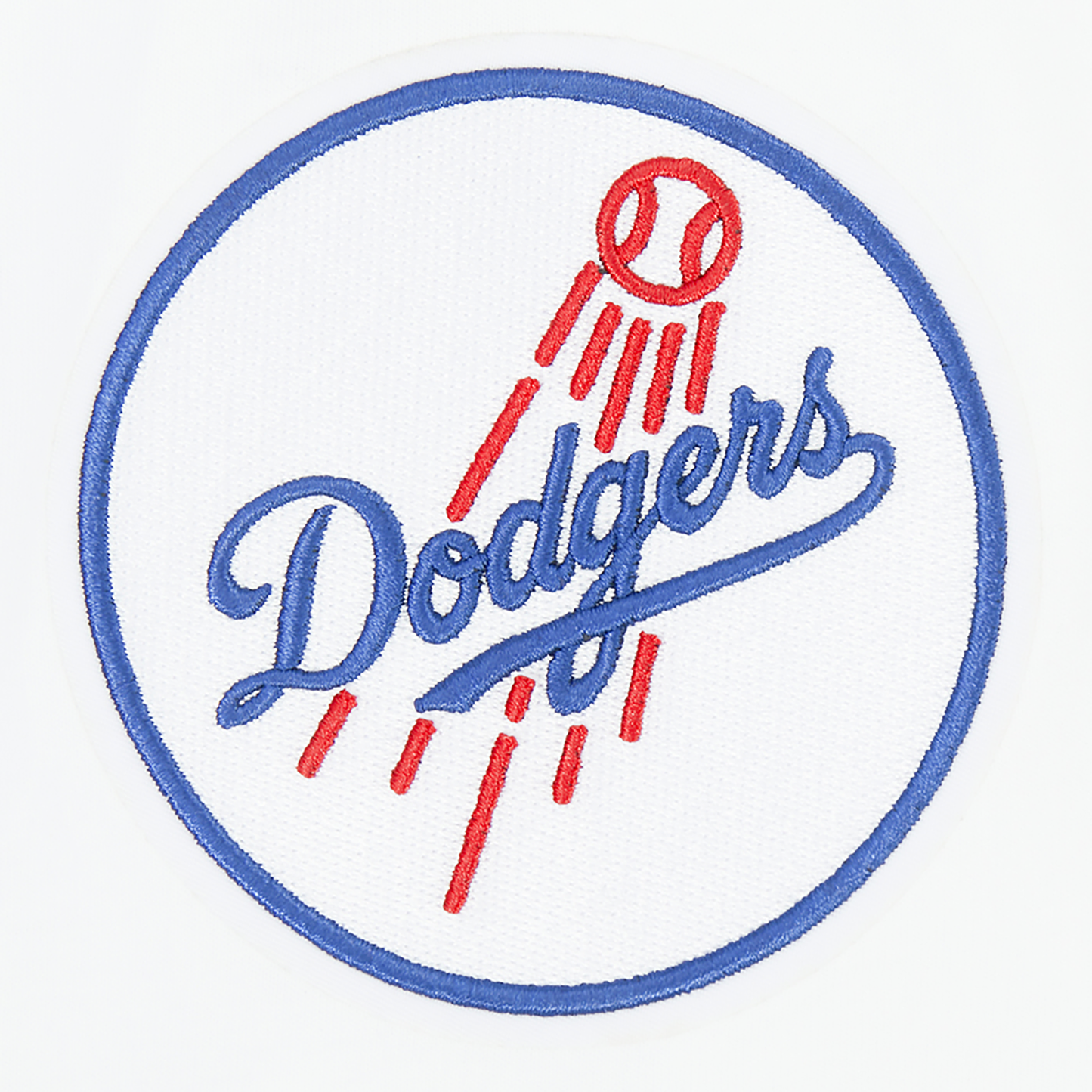 Pro Standard Dodgers Living Large CJ Drop Shoulder T-Shirt - Men's - Red/Black/White