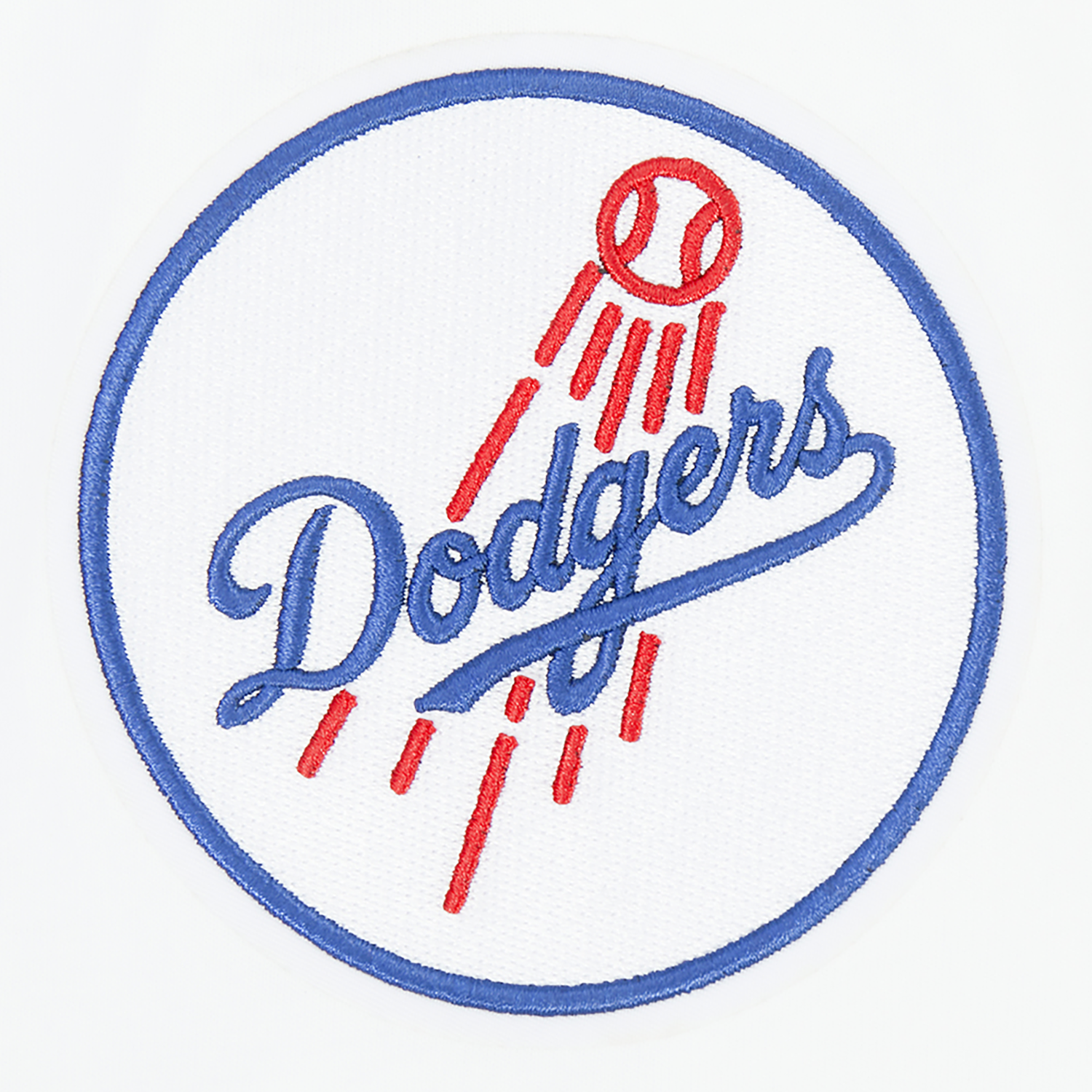 Pro Standard Dodgers Living Large CJ Drop Shoulder T-Shirt - Men's - Red/Black/White