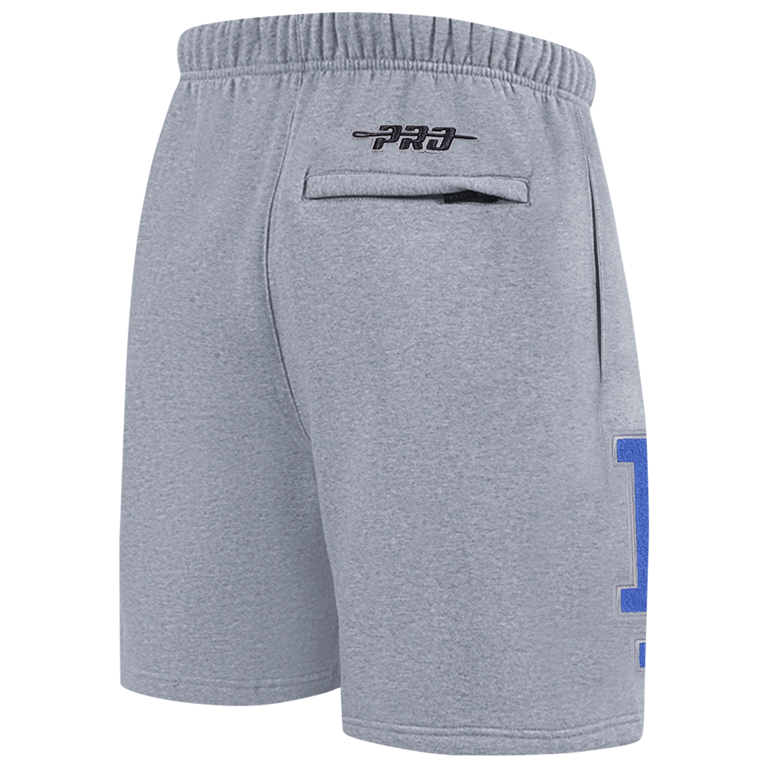 Pro Standard Dodgers Living Large Fleece Shorts - Men's - Blue/Gray