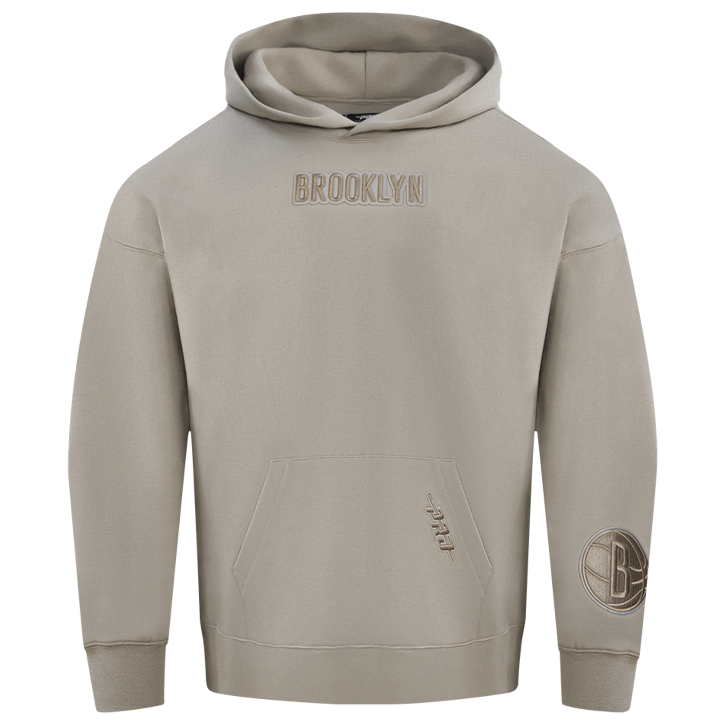 Pro Standard Nets Pullover Hoodie - Men's - Taupe