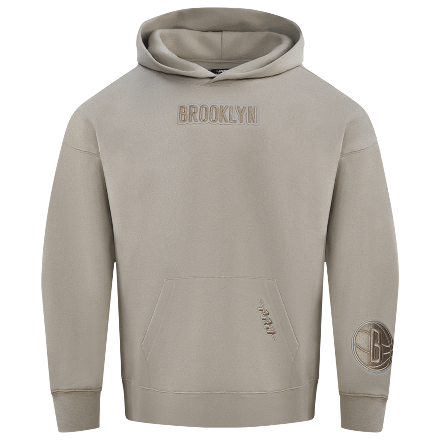 Pro Standard Nets Pullover Hoodie - Men's - Taupe