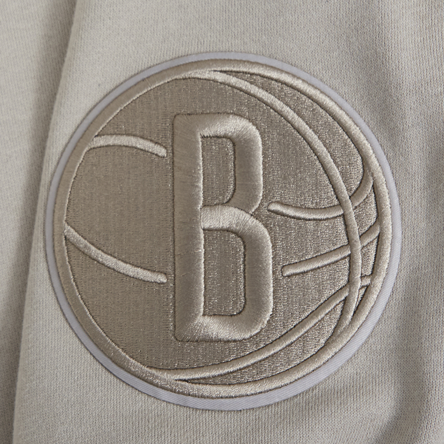 Pro Standard Nets Pullover Hoodie - Men's - Taupe
