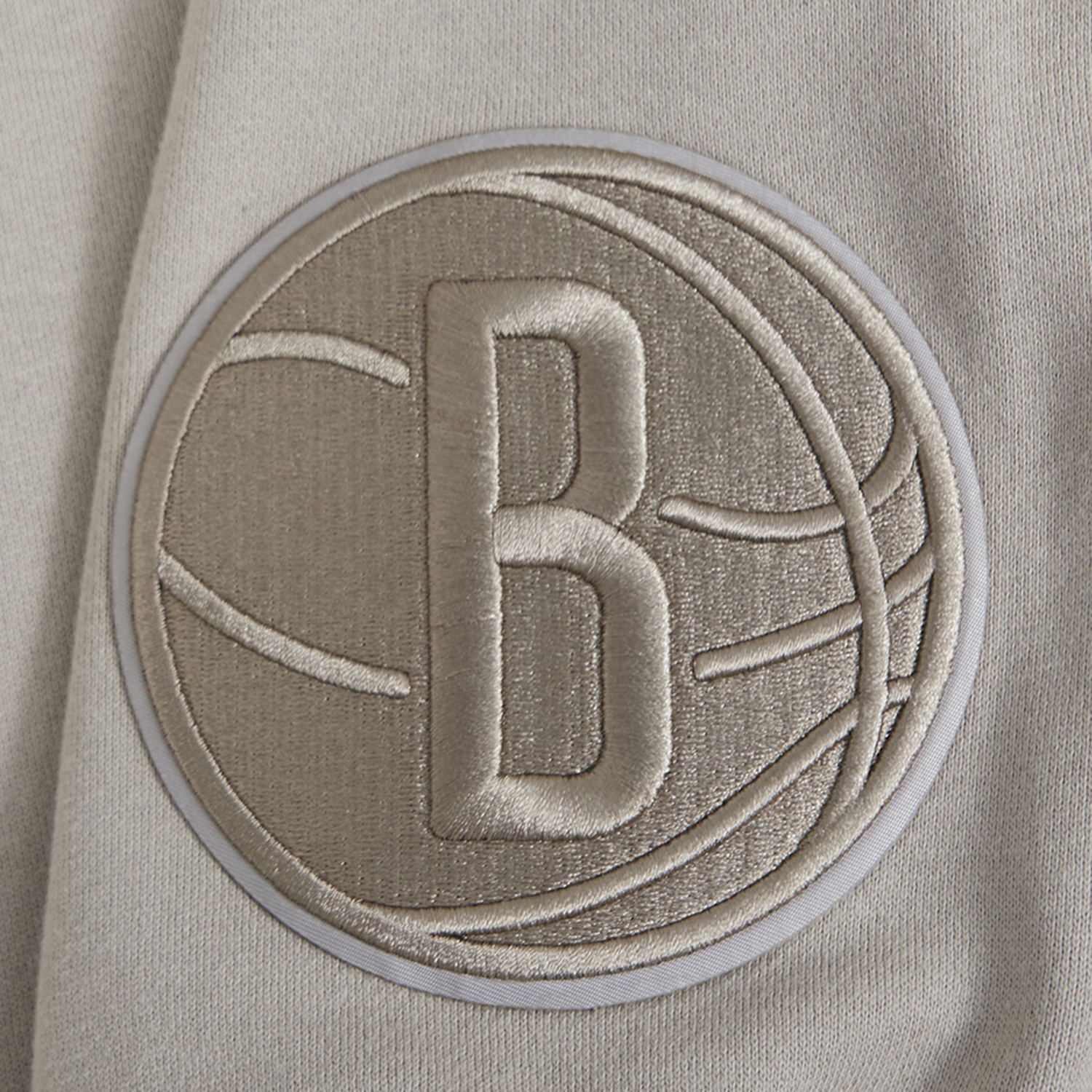 Pro Standard Nets Pullover Hoodie - Men's - Taupe
