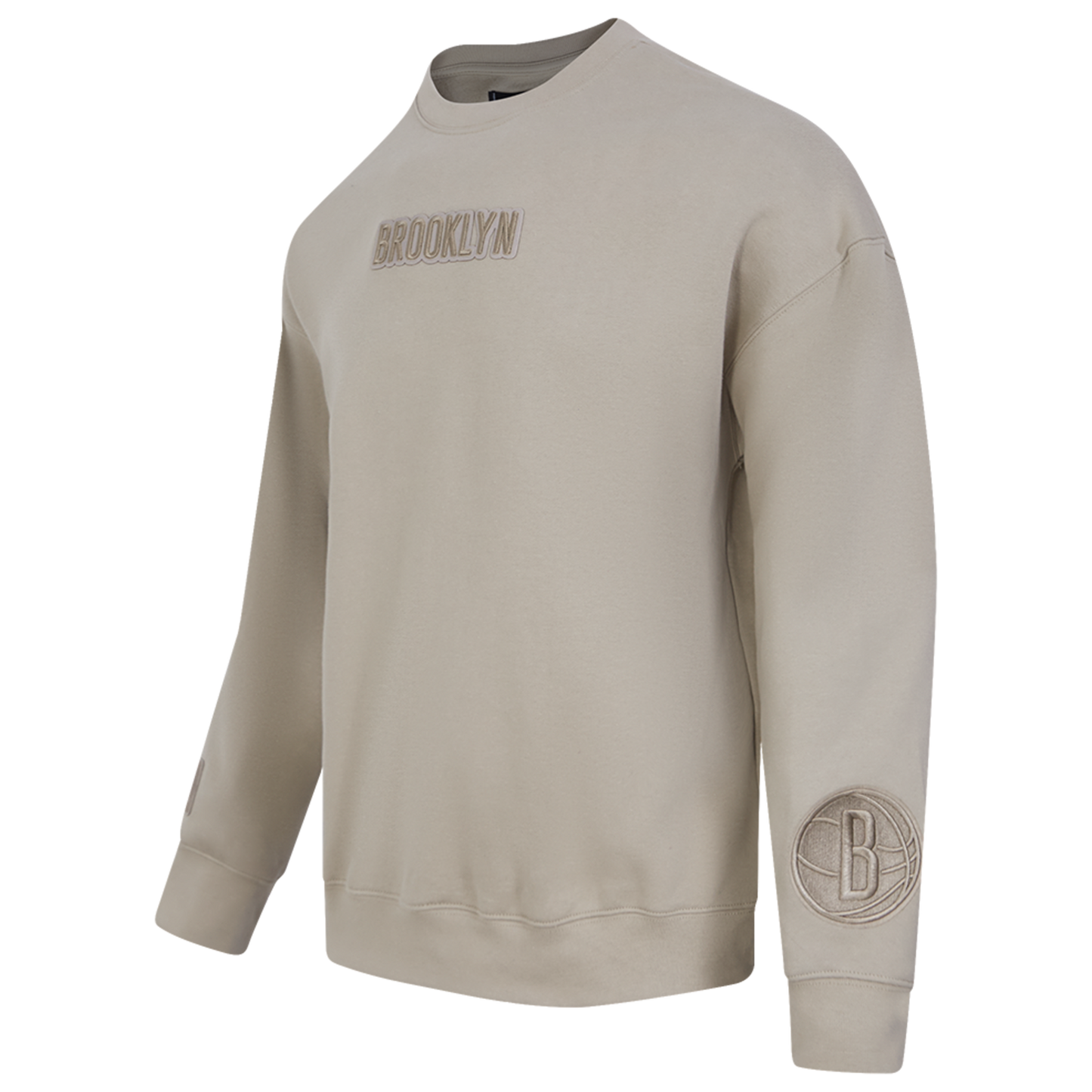 Pro Standard BROOKLYN NETS SWEATSHIRT - Men's - Taupe