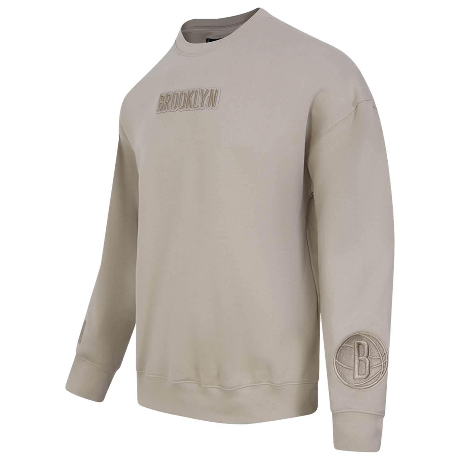Pro Standard BROOKLYN NETS SWEATSHIRT - Men's - Taupe