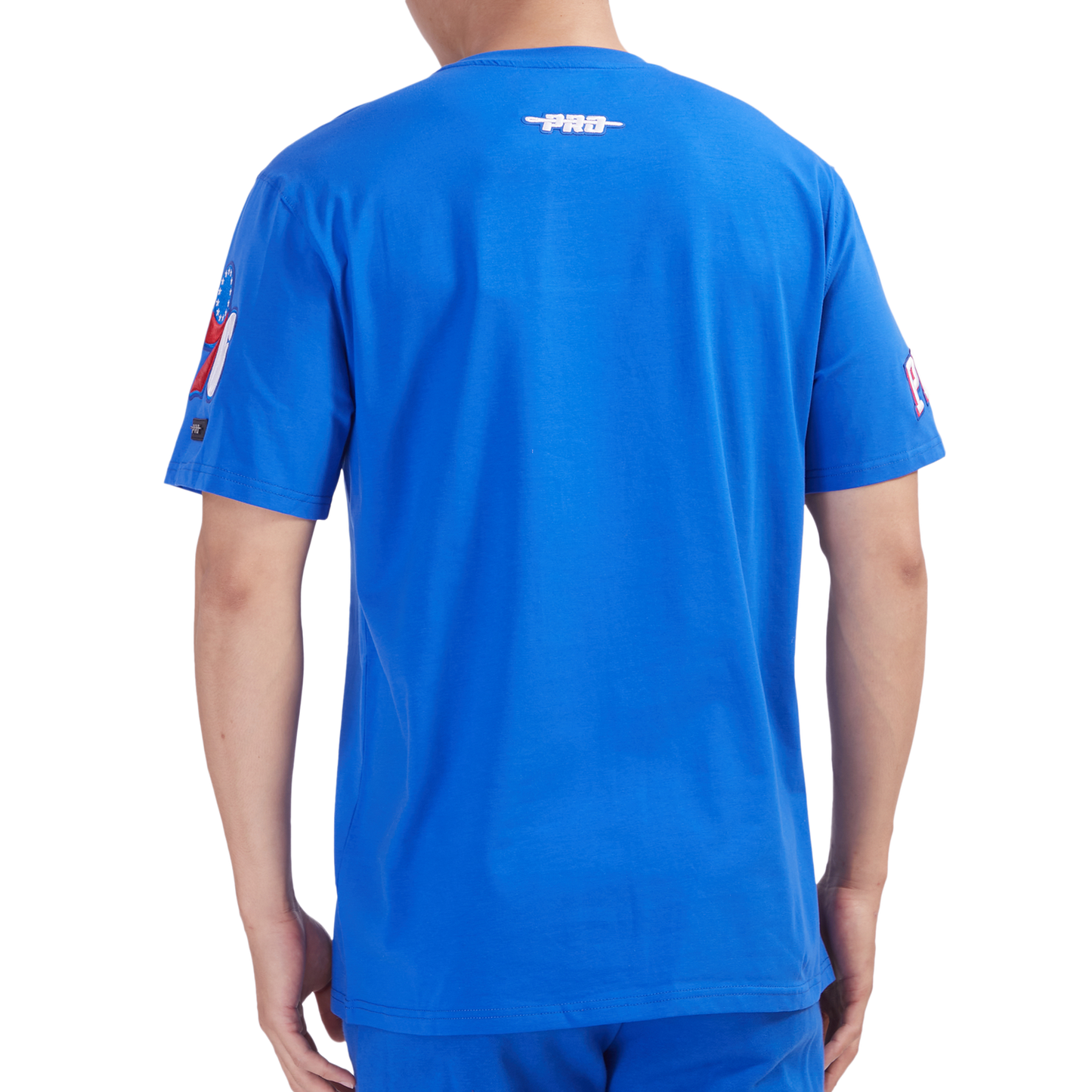 Pro Standard 76ERS MASH UP SJ TEE - Men's - Royal Blue