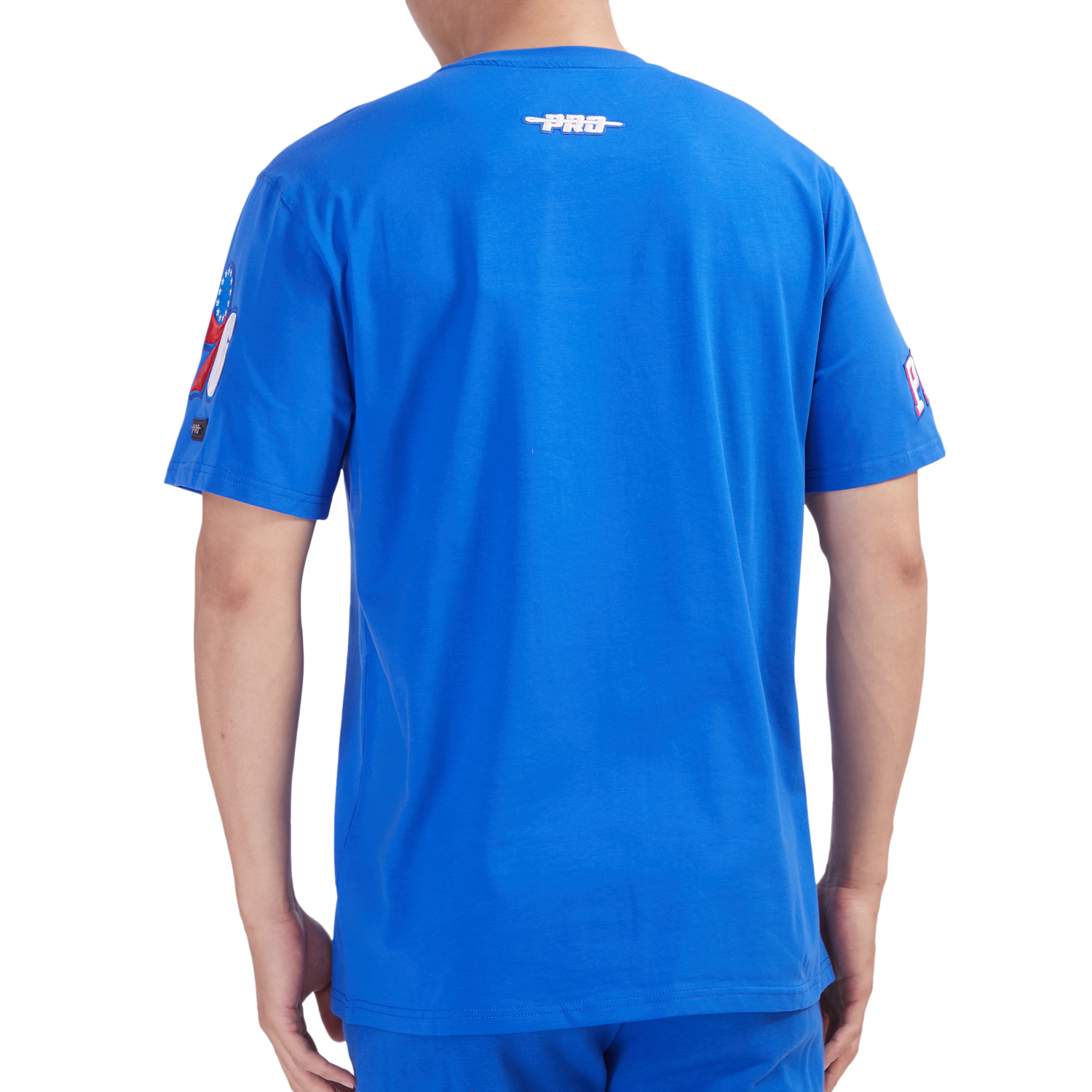 Pro Standard 76ERS MASH UP SJ TEE - Men's - Royal Blue