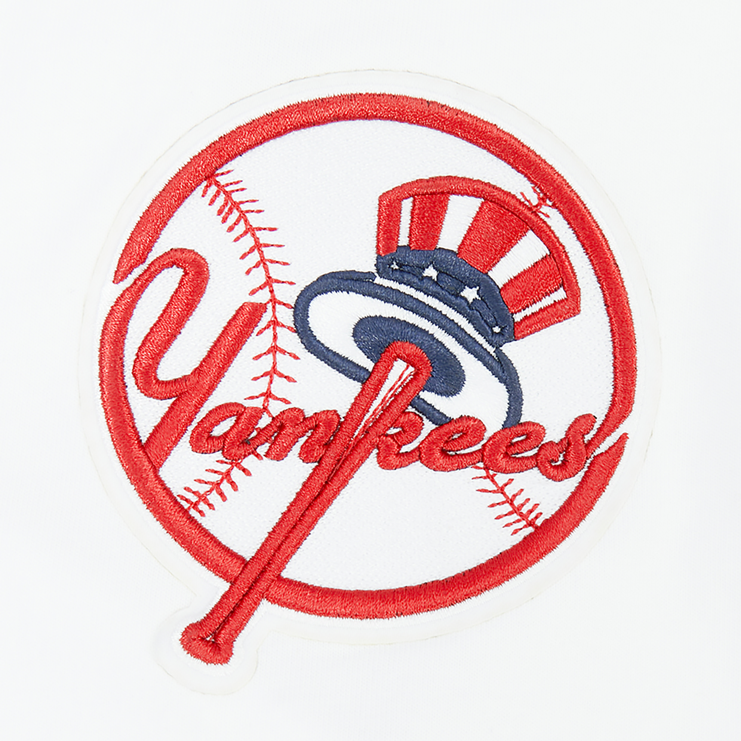 Pro Standard Yankees Living Large CJ Drop Shoulder T-Shirt - Men's - Red/Navy/White