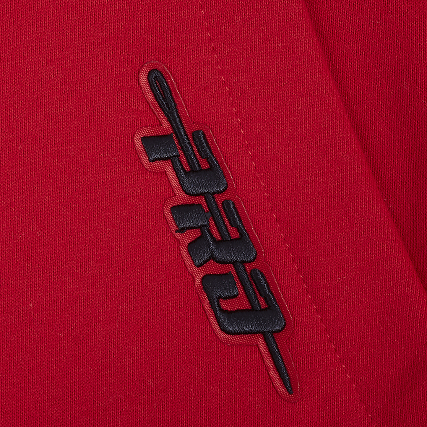 Pro Standard Yankees Living Large Drop Shoulder PO Hoodie - Men's - Red/White