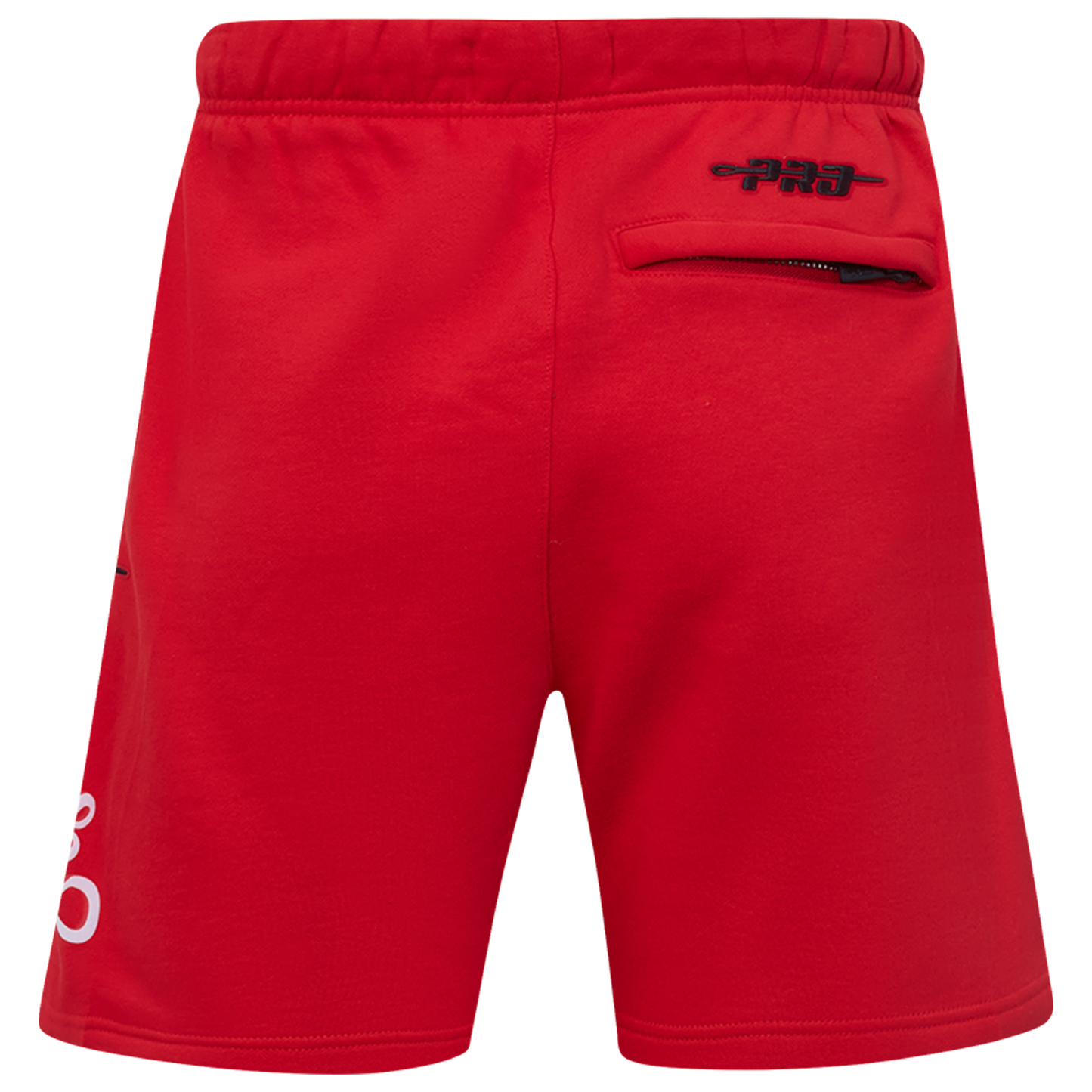 Pro Standard Yankees Living Large Fleece Shorts - Men's - Red/White