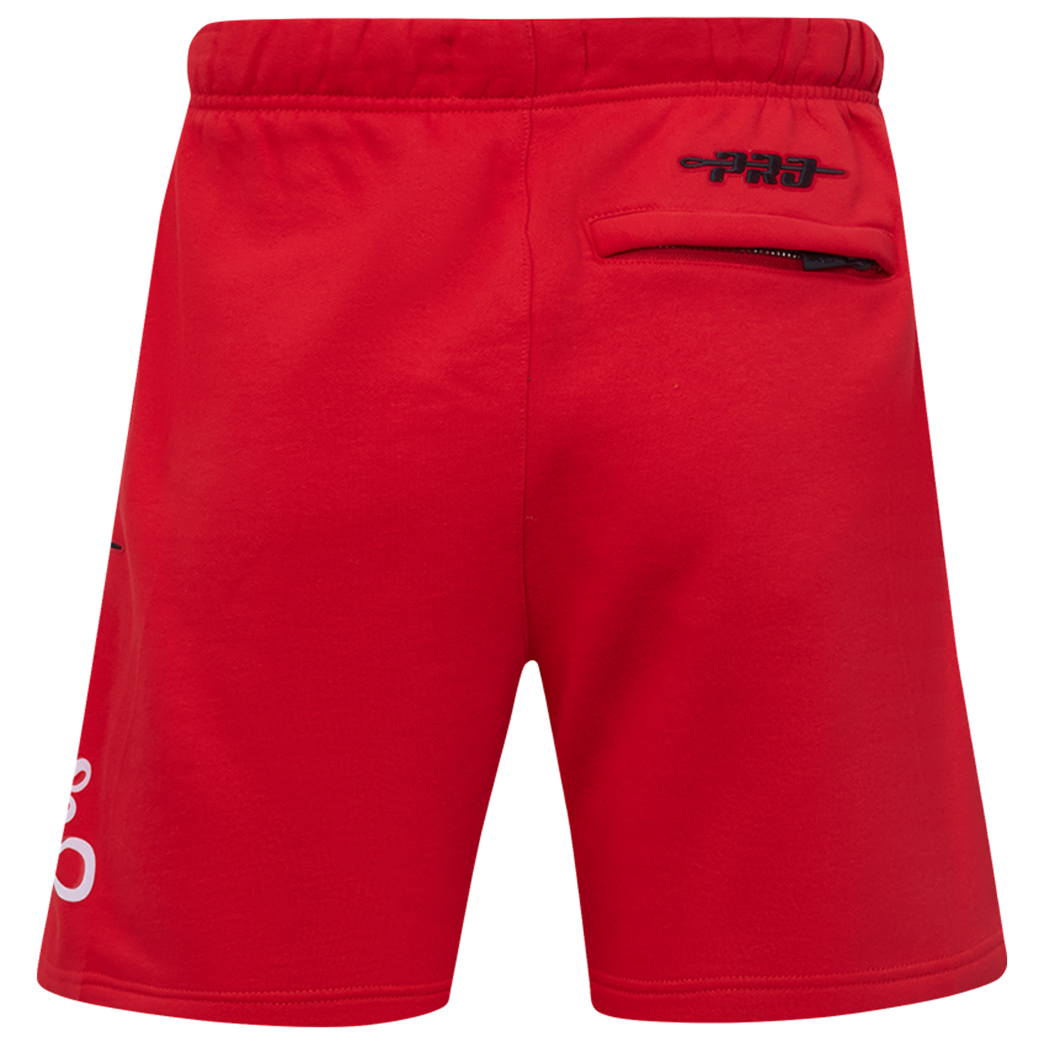 Pro Standard Yankees Living Large Fleece Shorts - Men's - Red/White