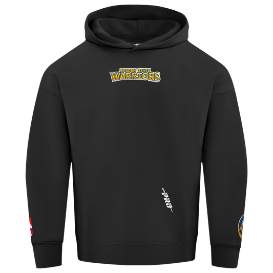 Pro Standard Warriors Pullover Hoodie - Men's - Black