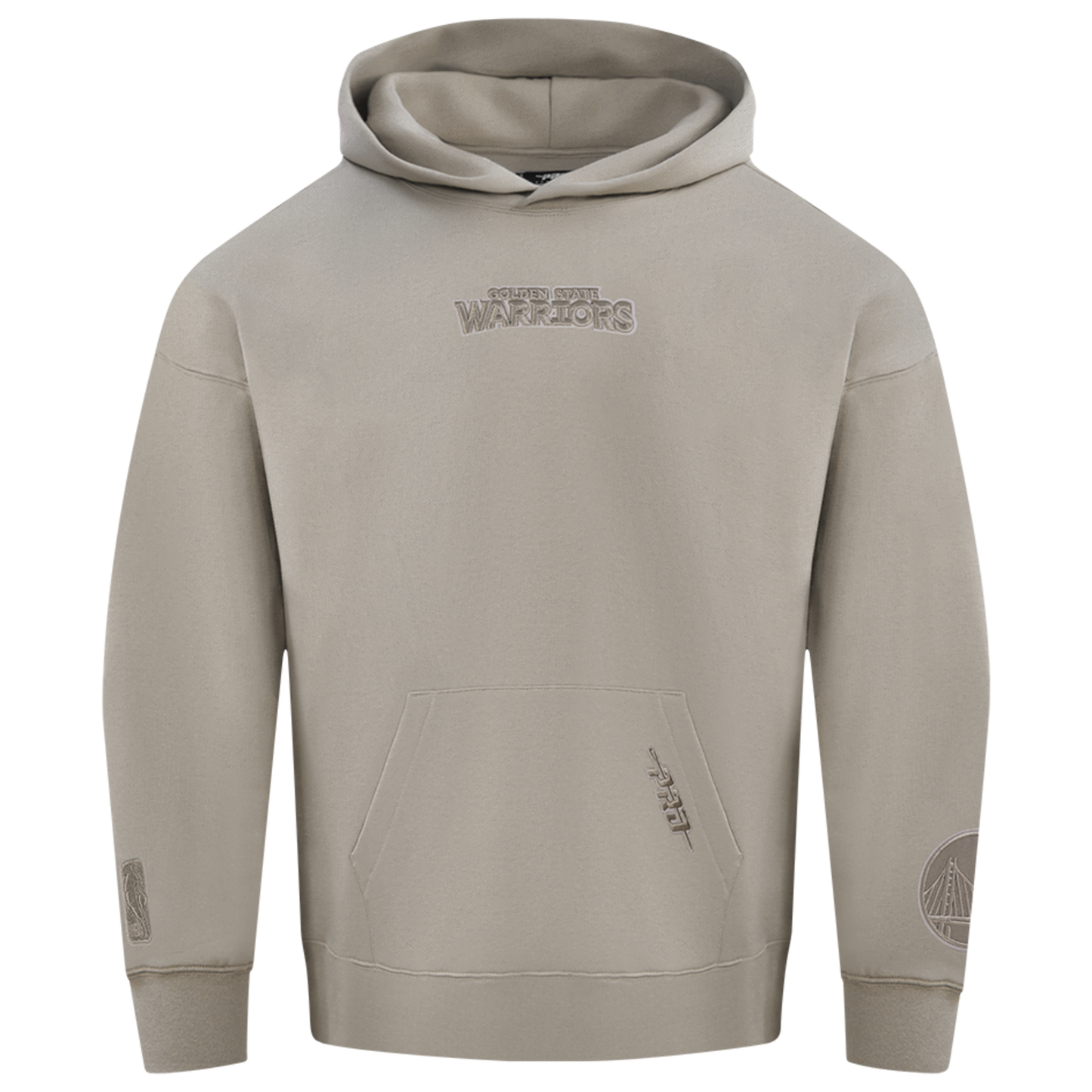 Pro Standard Warriors Pullover Hoodie - Men's - Taupe