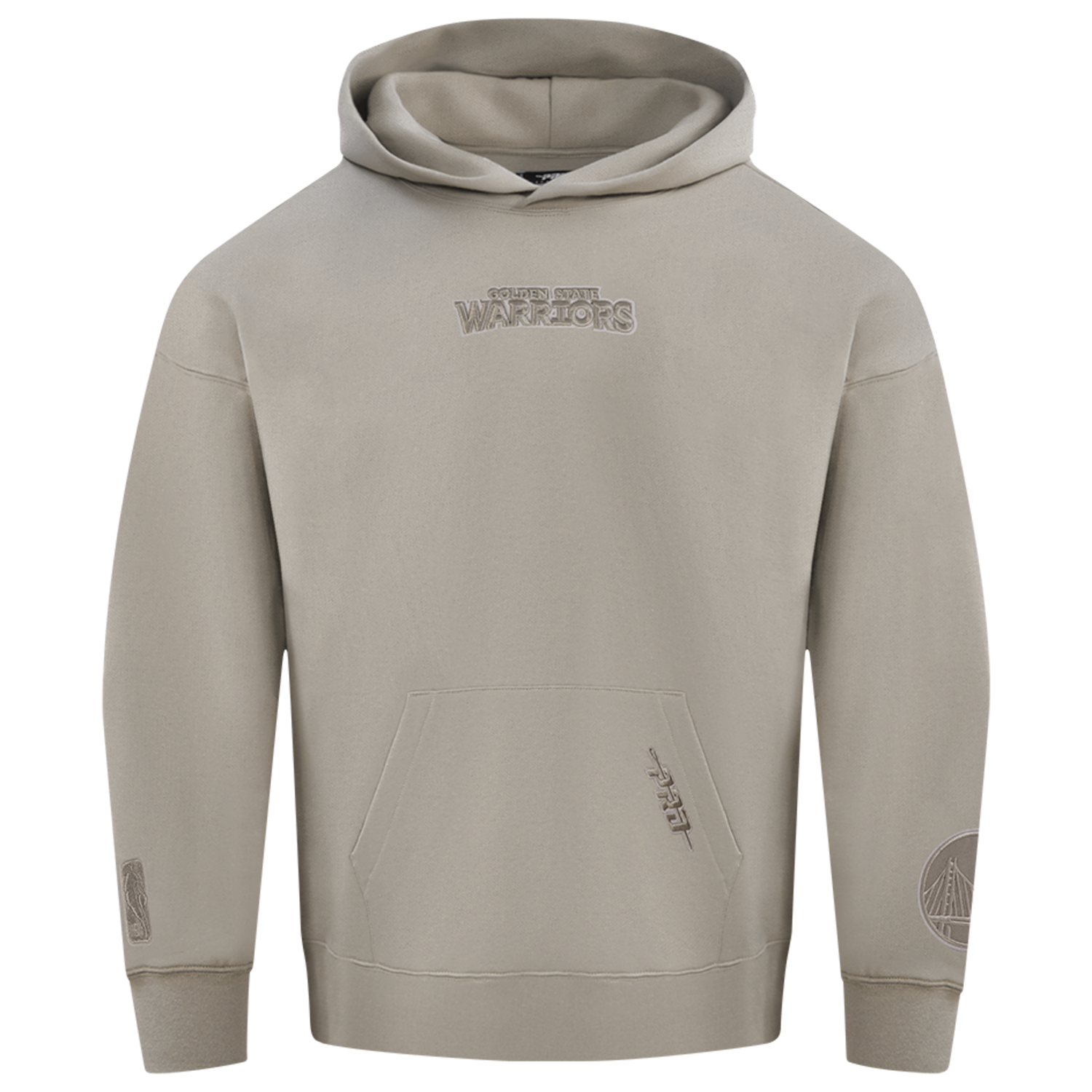 Pro Standard Warriors Pullover Hoodie - Men's - Taupe