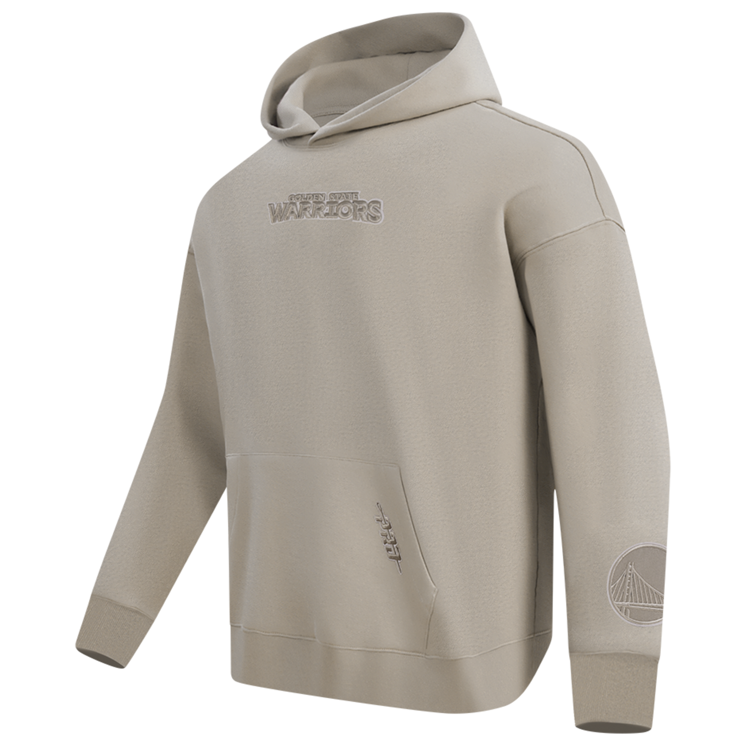Pro Standard Warriors Pullover Hoodie - Men's - Taupe