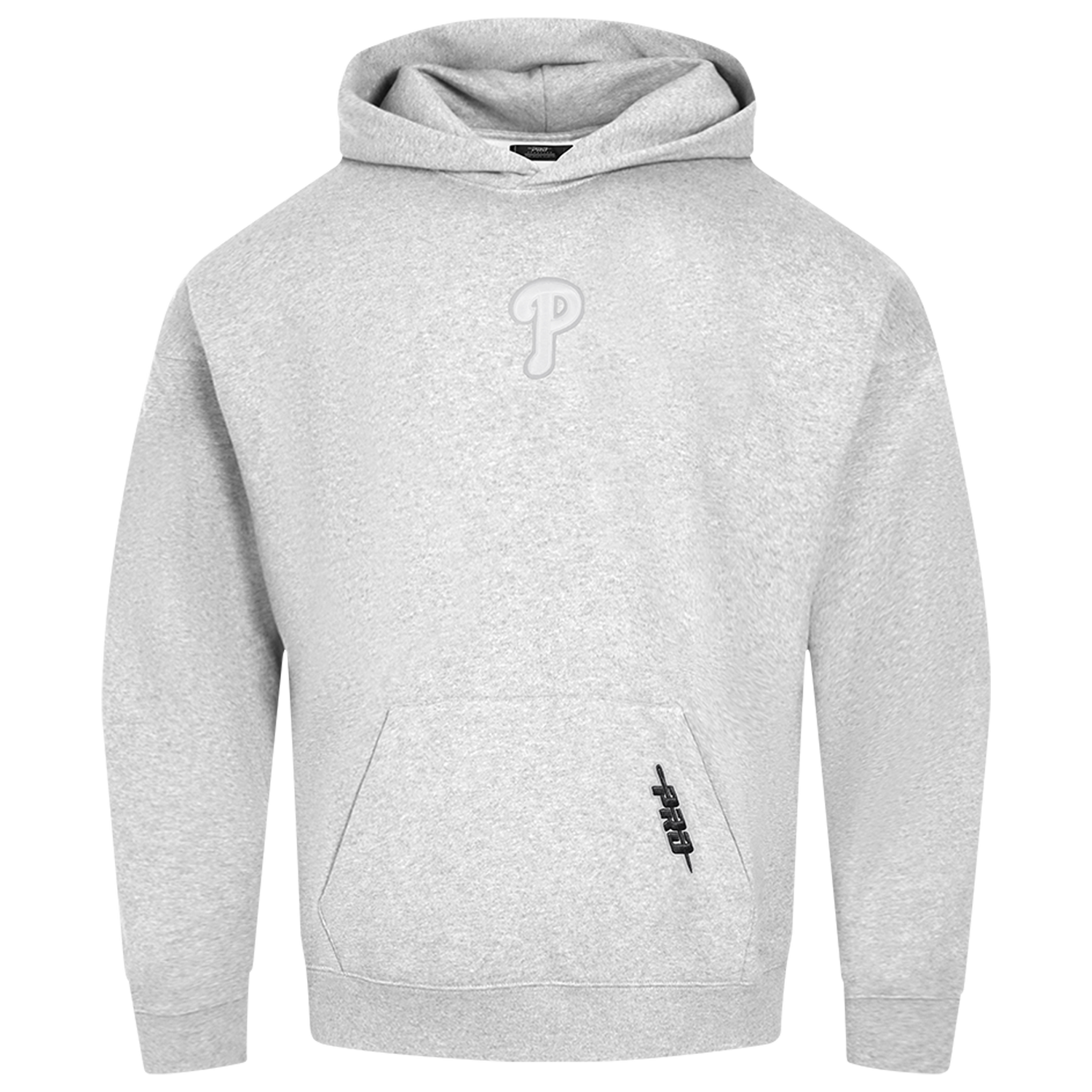 Pro Standard Phillies Classic DS PO Hoodie - Men's - White/Grey