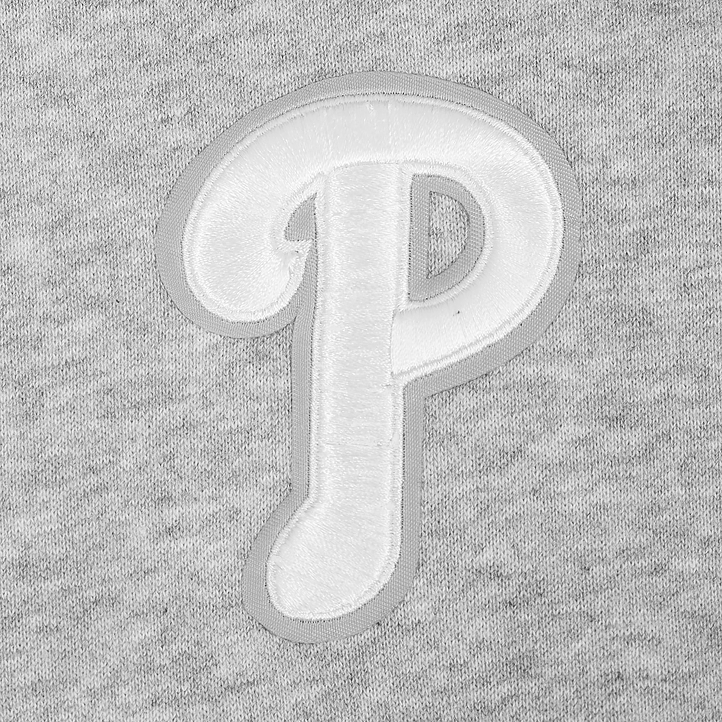 Pro Standard Phillies Classic DS PO Hoodie - Men's - White/Grey