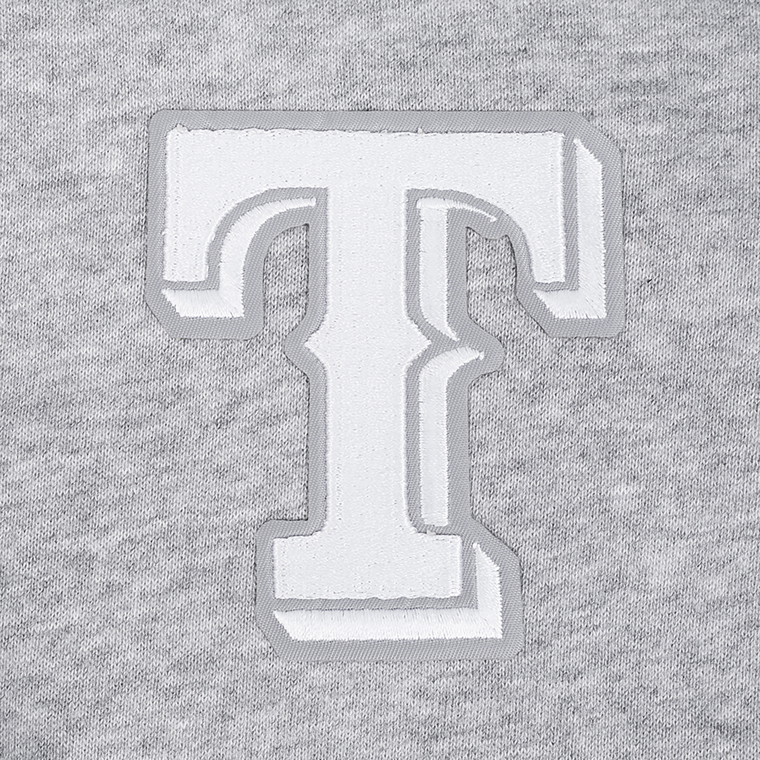 Pro Standard Rangers Classic DS PO Hoodie - Men's - Grey/White