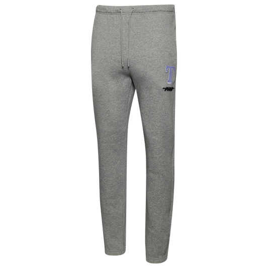 Pro Standard Rangers Classic Sweatpants - Men's - Grey/White