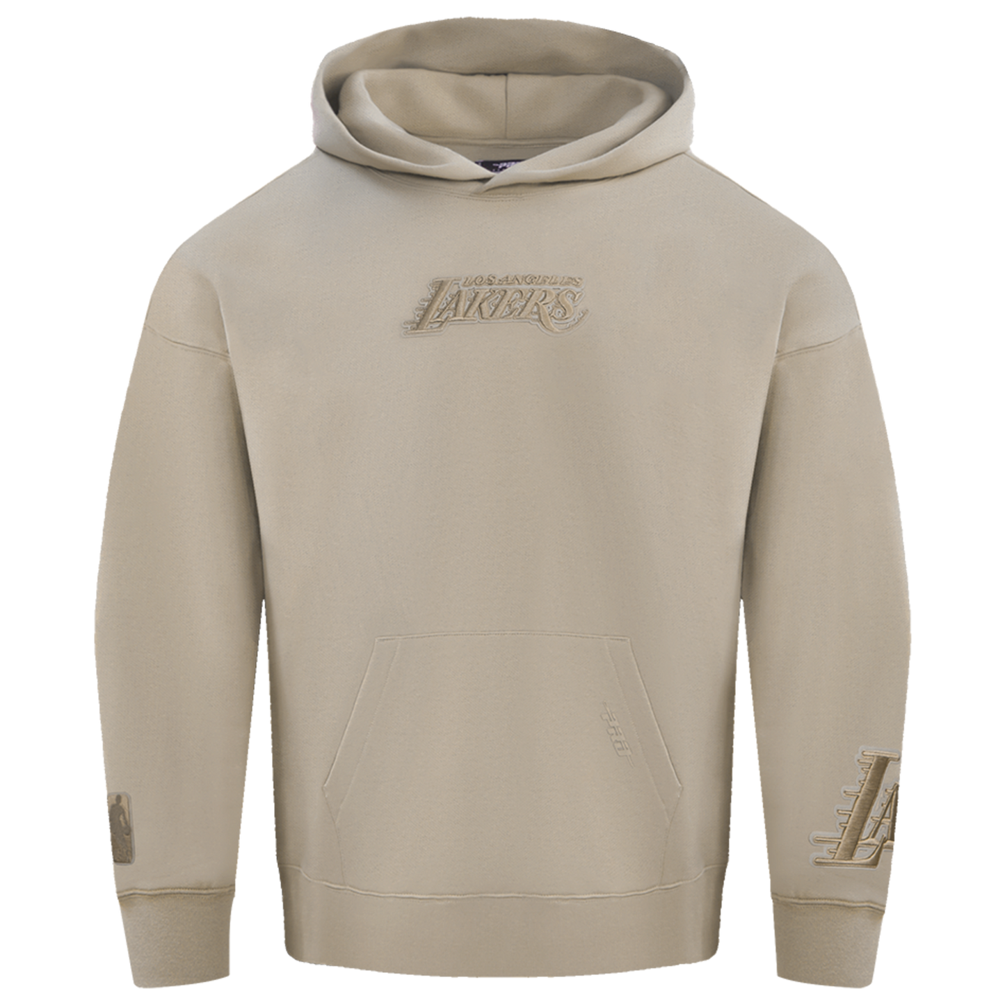 Pro Standard Lakers Pullover Hoodie - Men's - Taupe