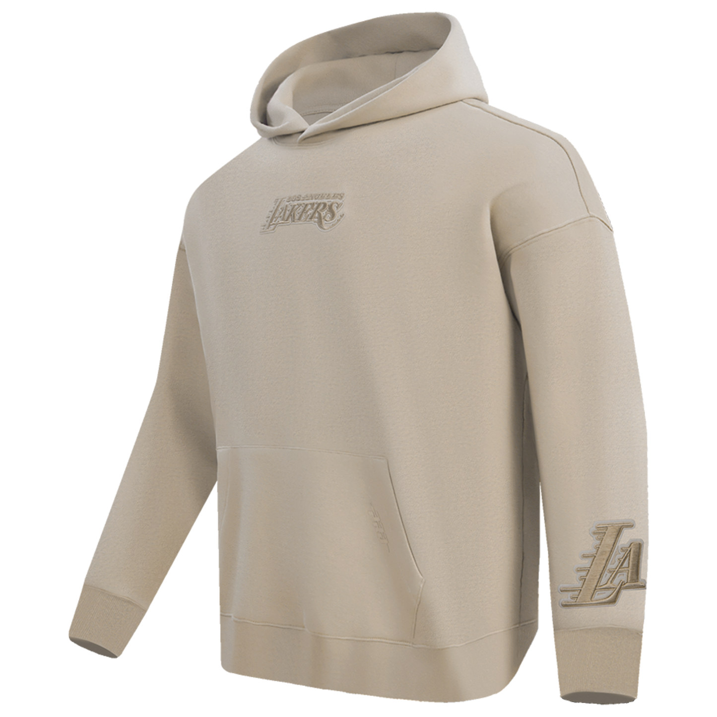 Pro Standard Lakers Pullover Hoodie - Men's - Taupe