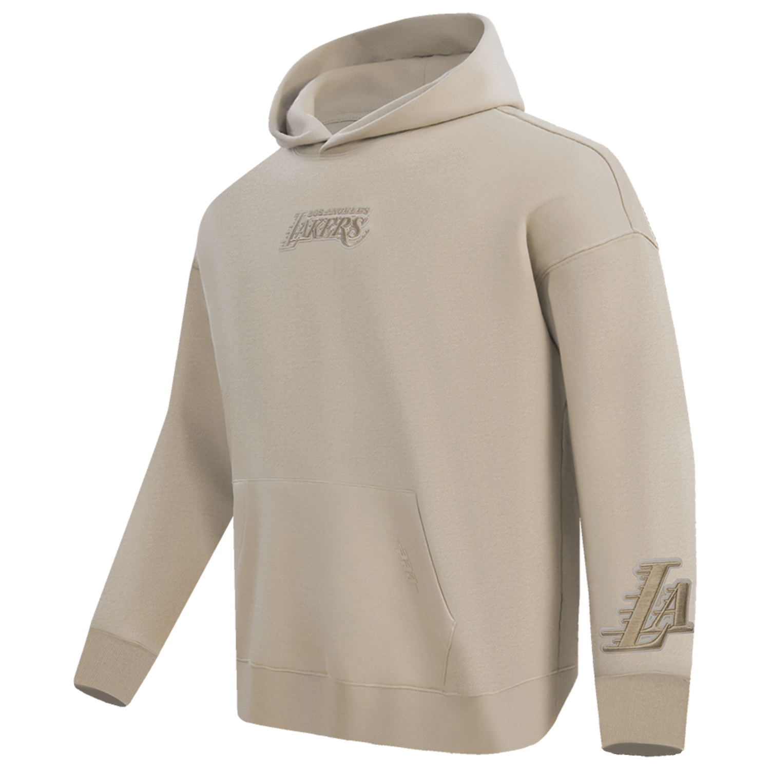 Pro Standard Lakers Pullover Hoodie - Men's - Taupe