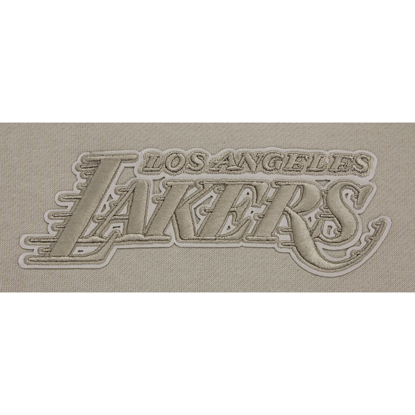 Pro Standard Lakers Pullover Hoodie - Men's - Taupe