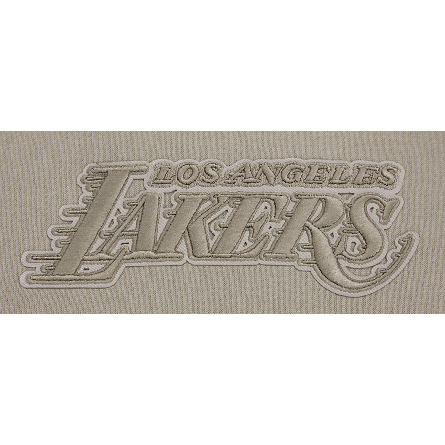 Pro Standard Lakers Pullover Hoodie - Men's - Taupe