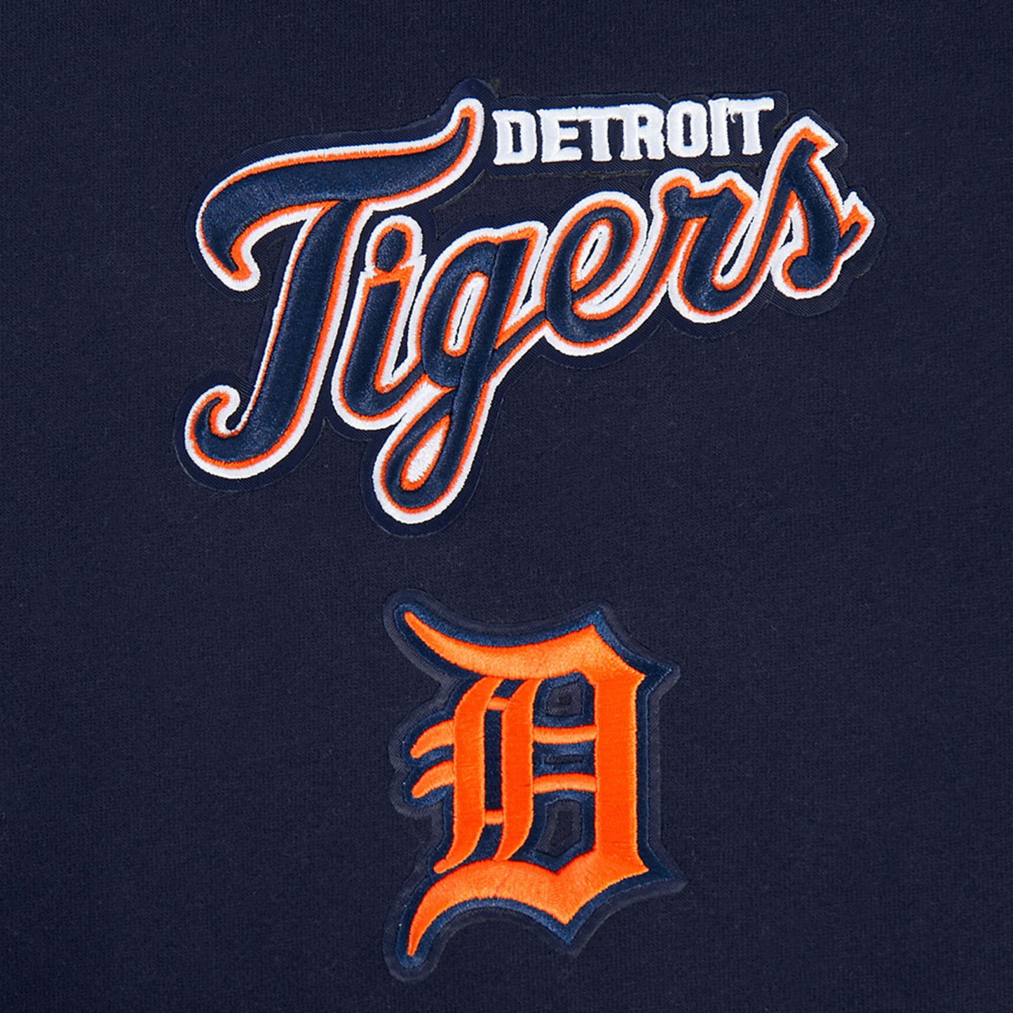 Pro Standard DETROIT TIGERS SWEATSHIRT - Men's - Midnight Navy