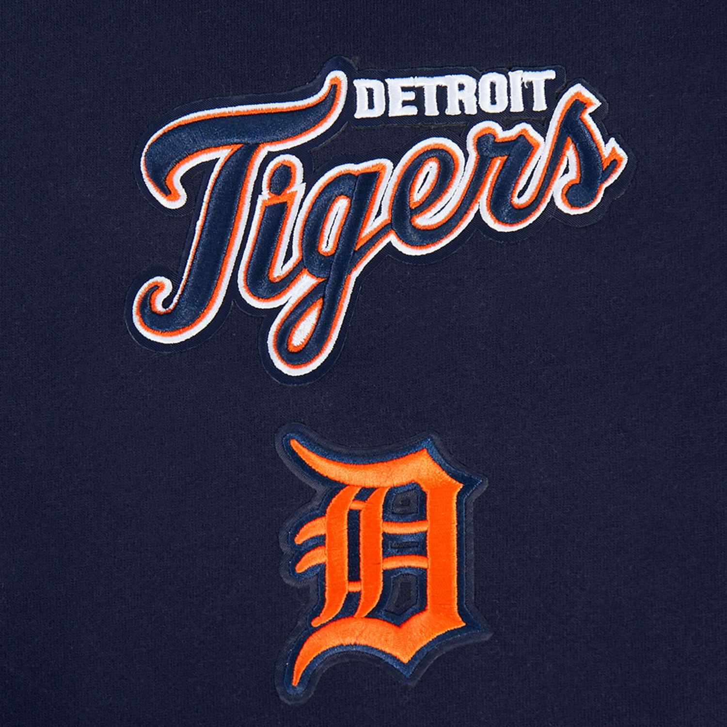 Pro Standard DETROIT TIGERS SWEATSHIRT - Men's - Midnight Navy