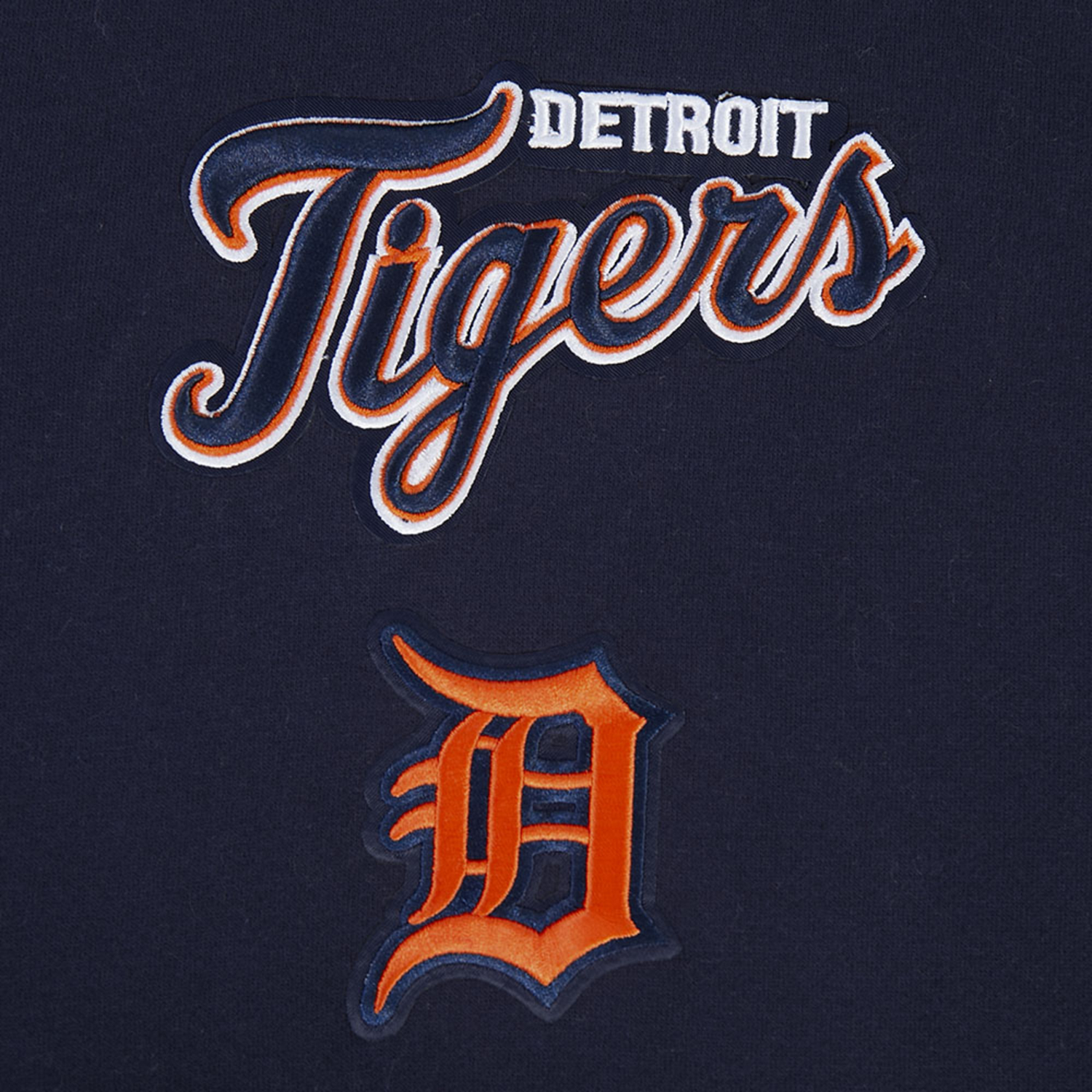 Pro Standard Tigers Pullover Hoodie - Men's - Midnight Navy