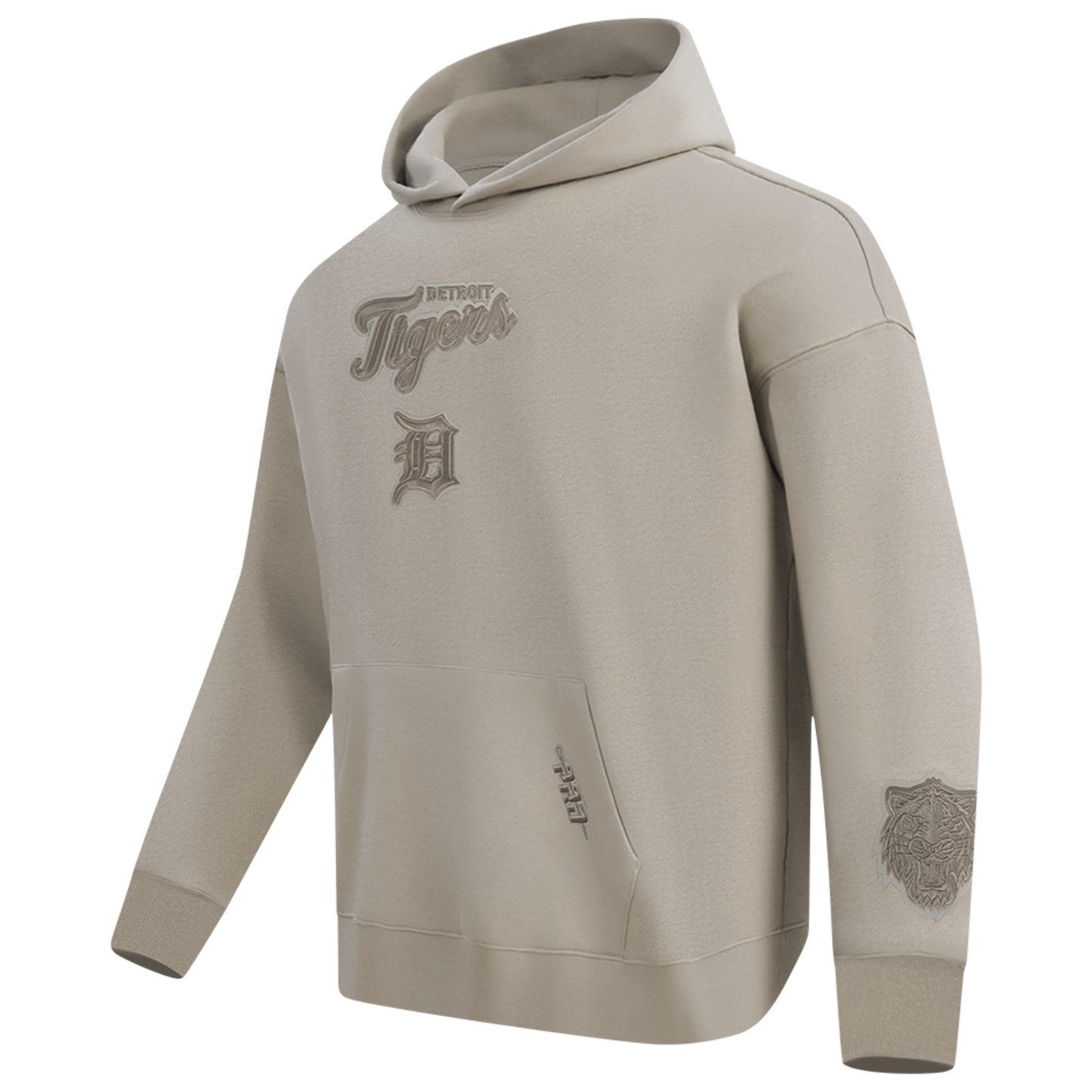 Pro Standard Tigers Pullover Hoodie - Men's - Taupe