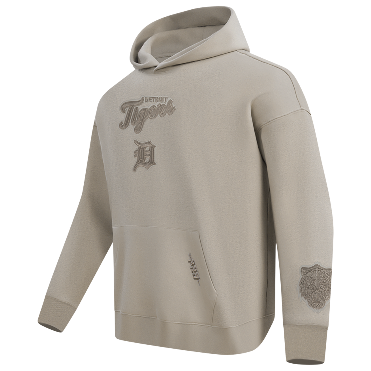 Pro Standard Tigers Pullover Hoodie - Men's - Taupe