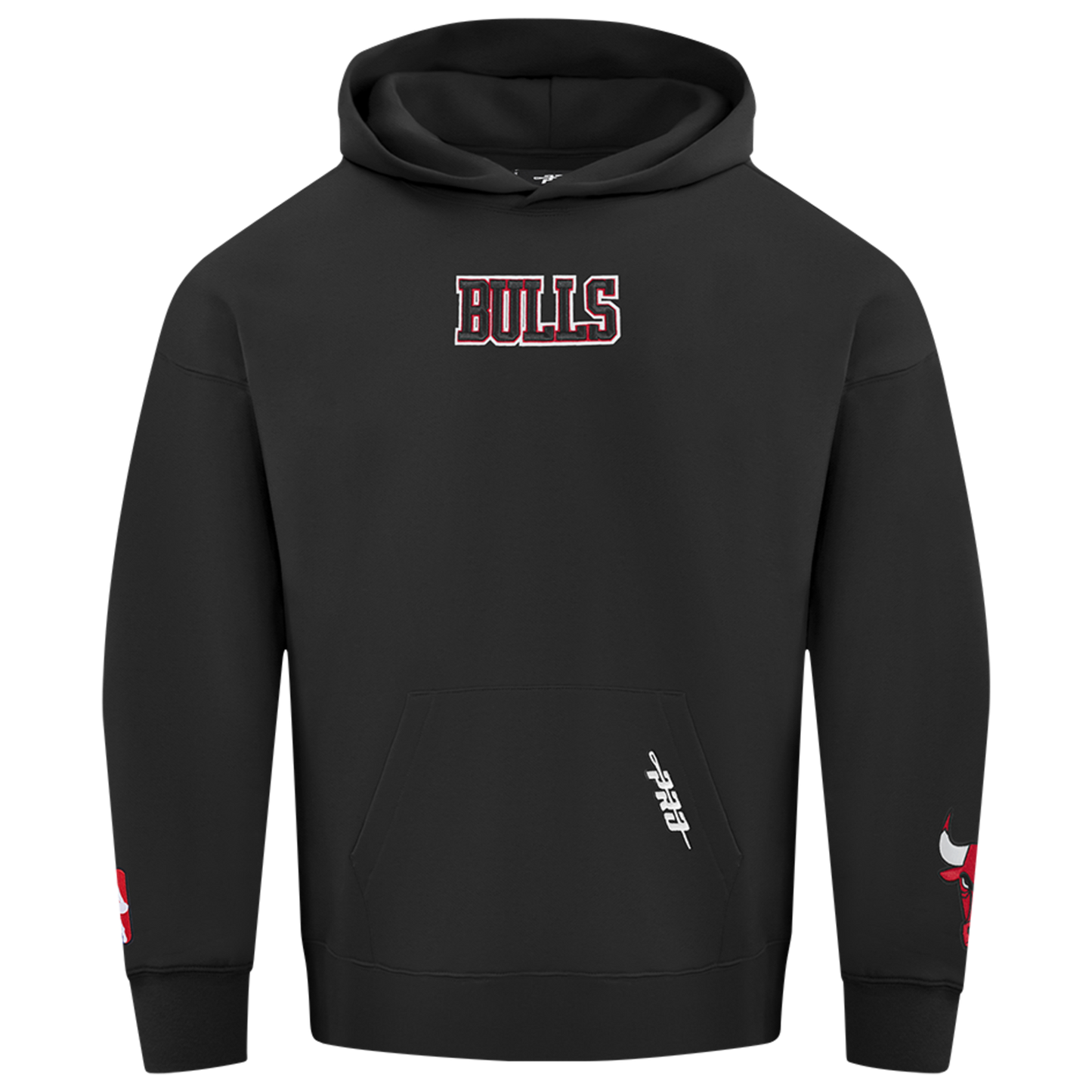 Pro Standard Bulls Logo Hoodie - Men's - Black