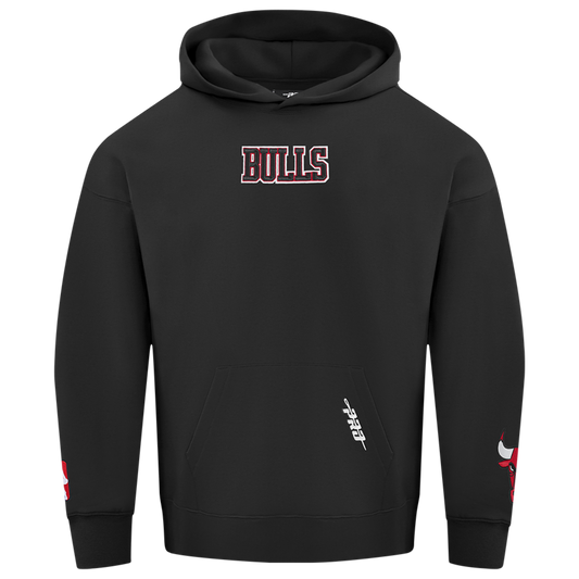 Pro Standard Bulls Logo Hoodie - Men's - Black