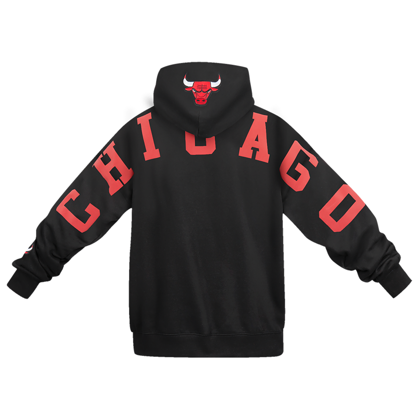 Pro Standard Bulls Logo Hoodie - Men's - Black