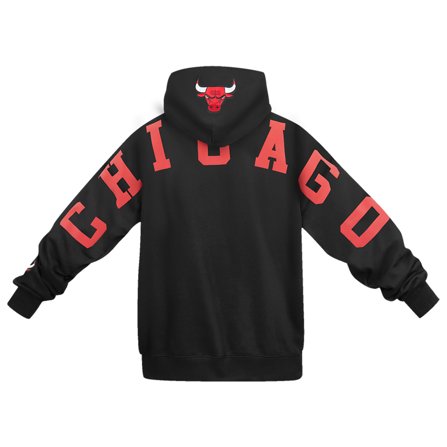 Pro Standard Bulls Logo Hoodie - Men's - Black