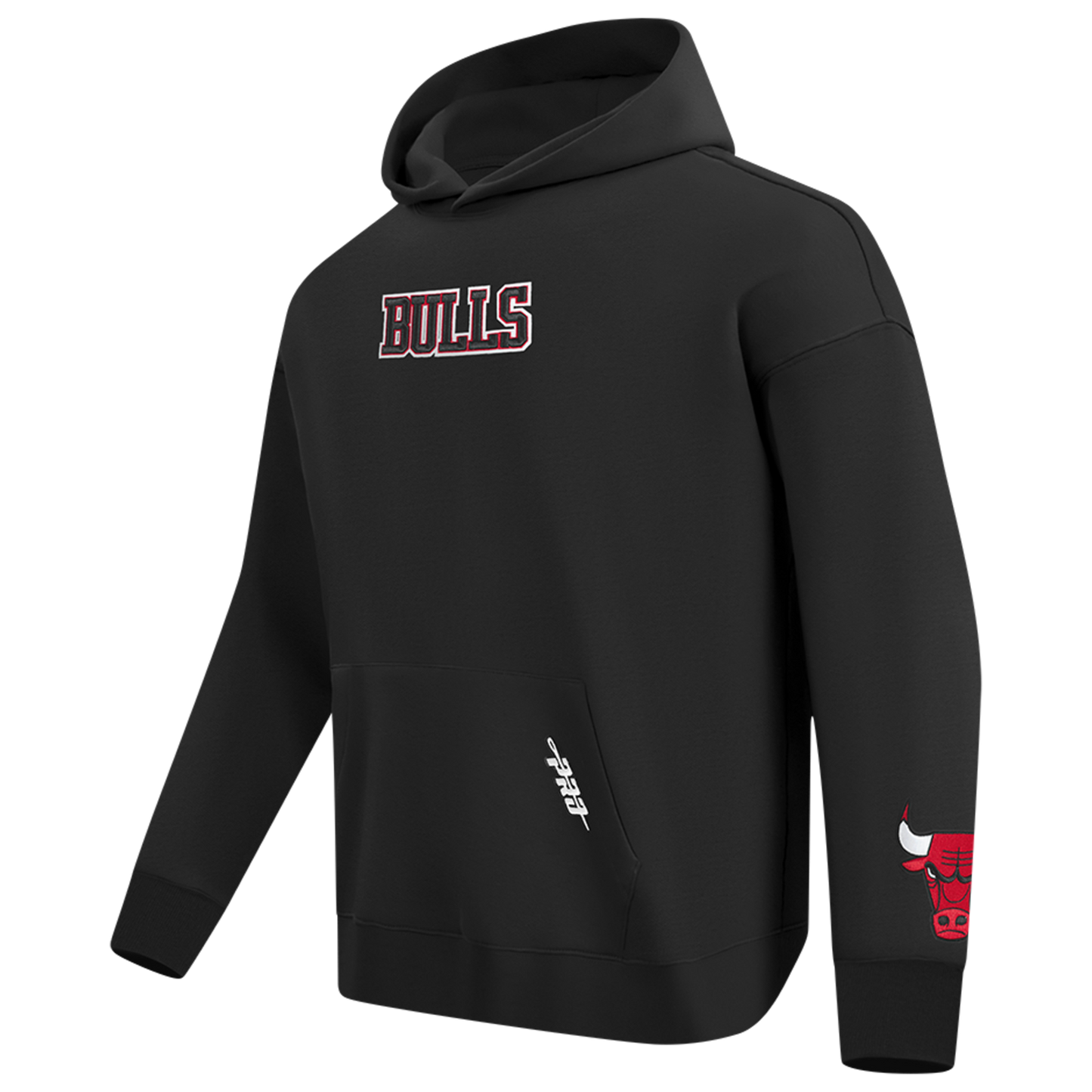 Pro Standard Bulls Logo Hoodie - Men's - Black
