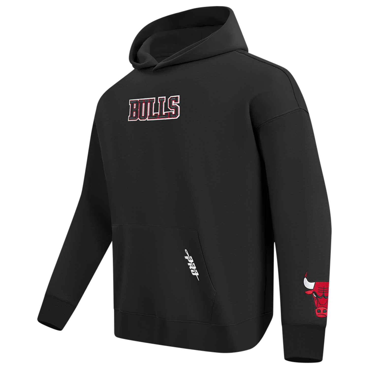 Pro Standard Bulls Logo Hoodie - Men's - Black