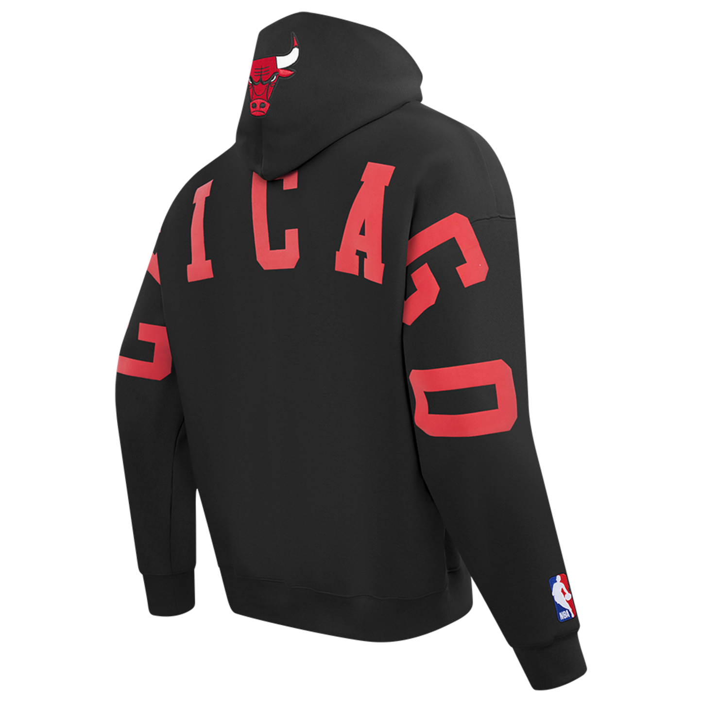 Pro Standard Bulls Logo Hoodie - Men's - Black