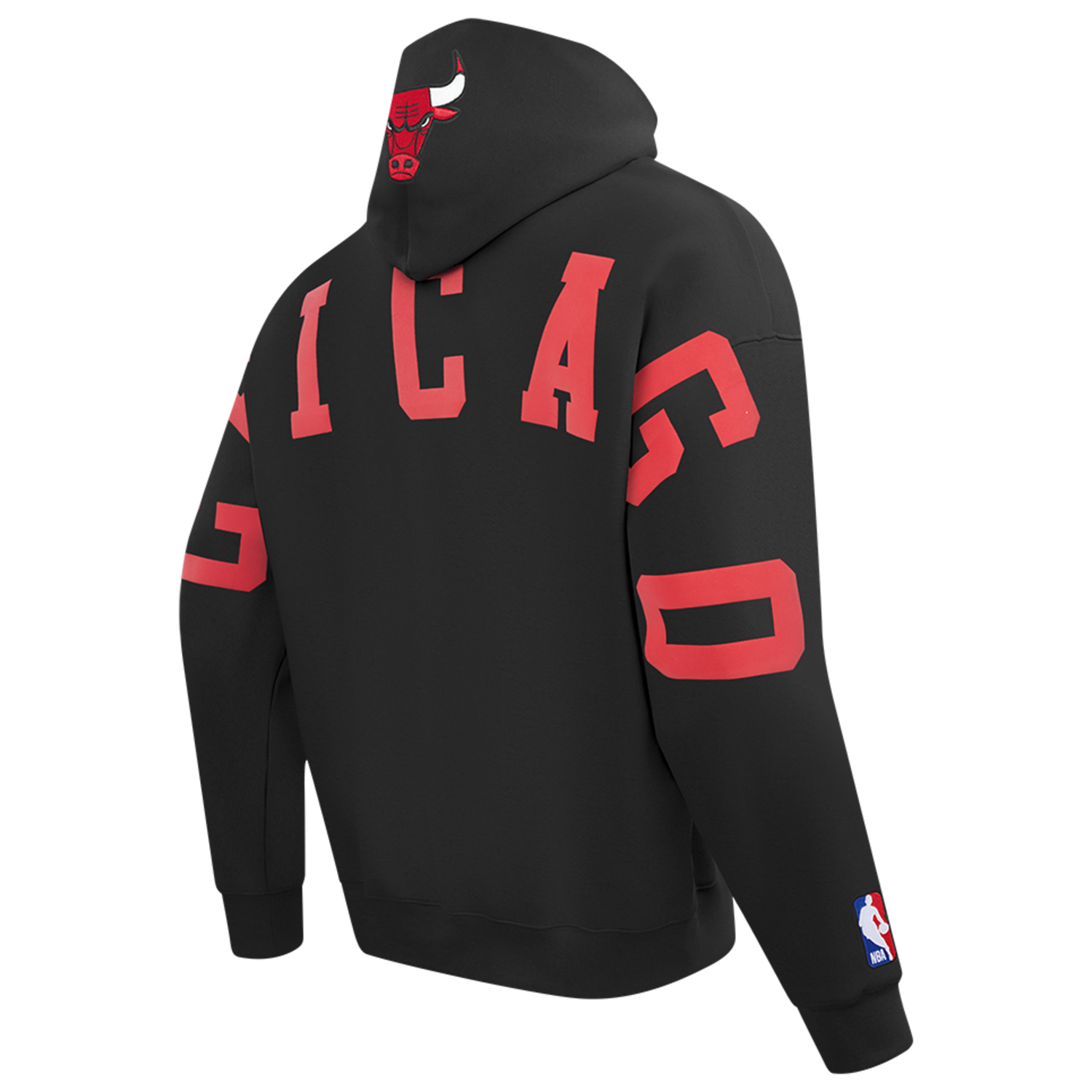Pro Standard Bulls Logo Hoodie - Men's - Black