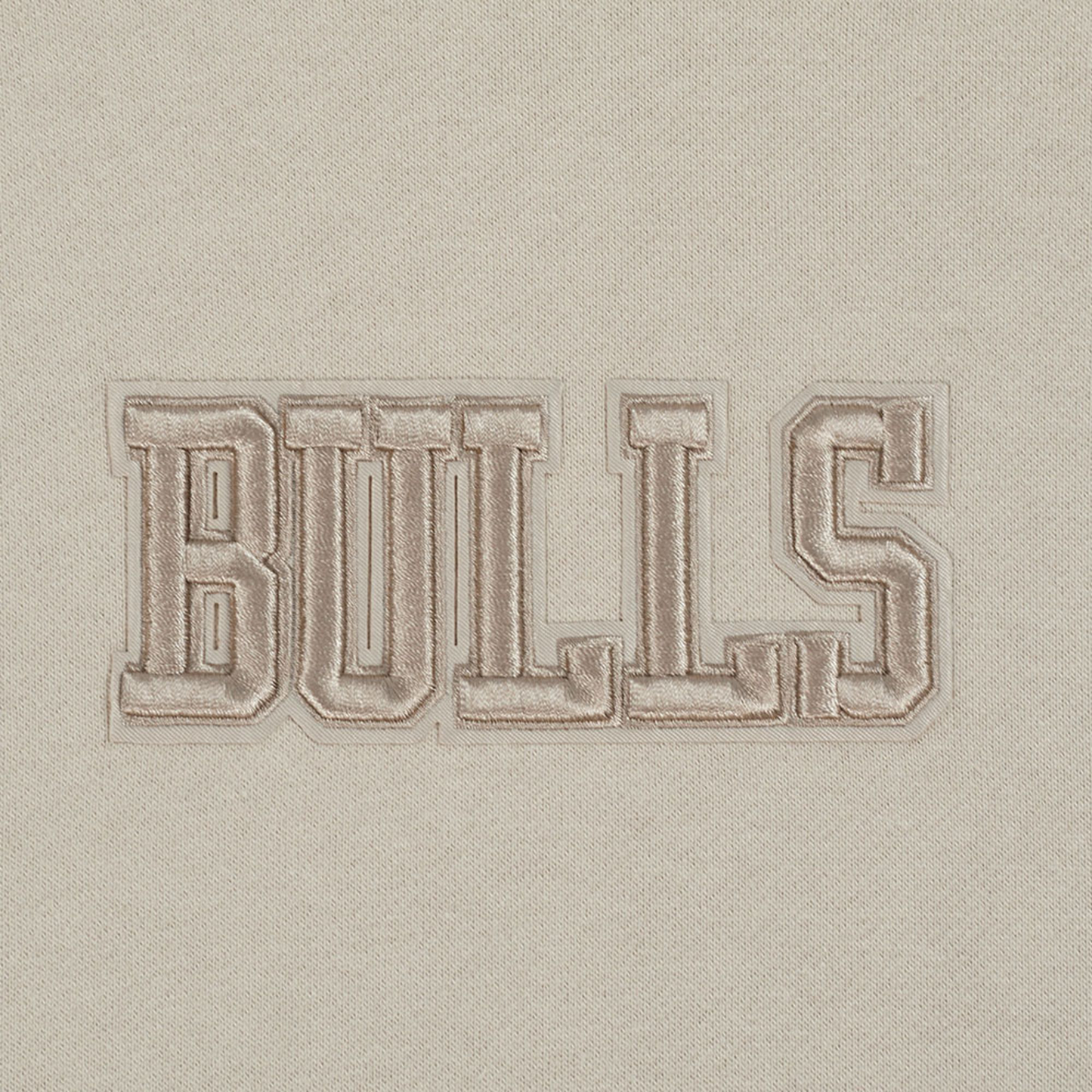 Pro Standard Bulls Logo Hoodie - Men's - Taupe