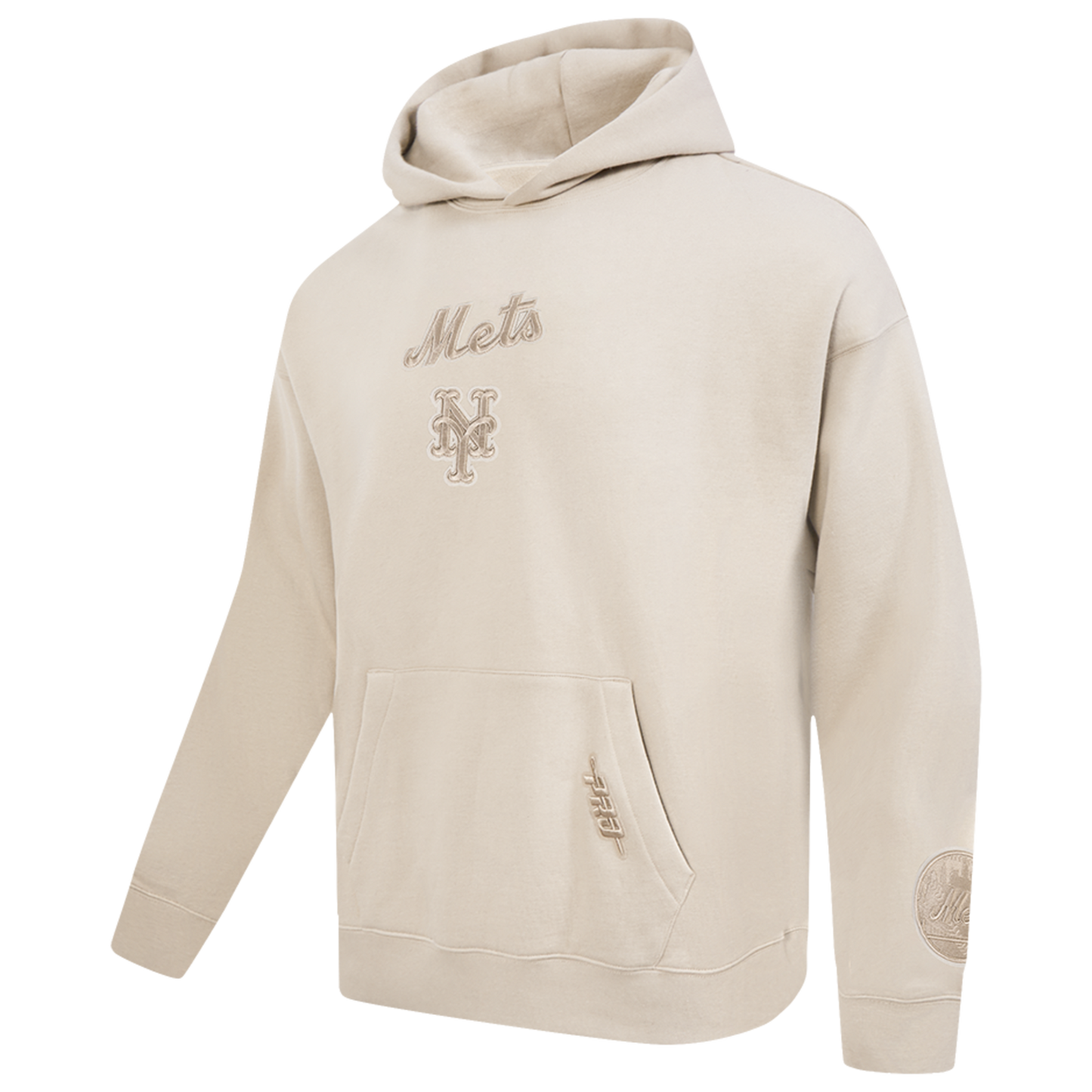 Pro Standard Mets Pullover Hoodie - Men's - Taupe