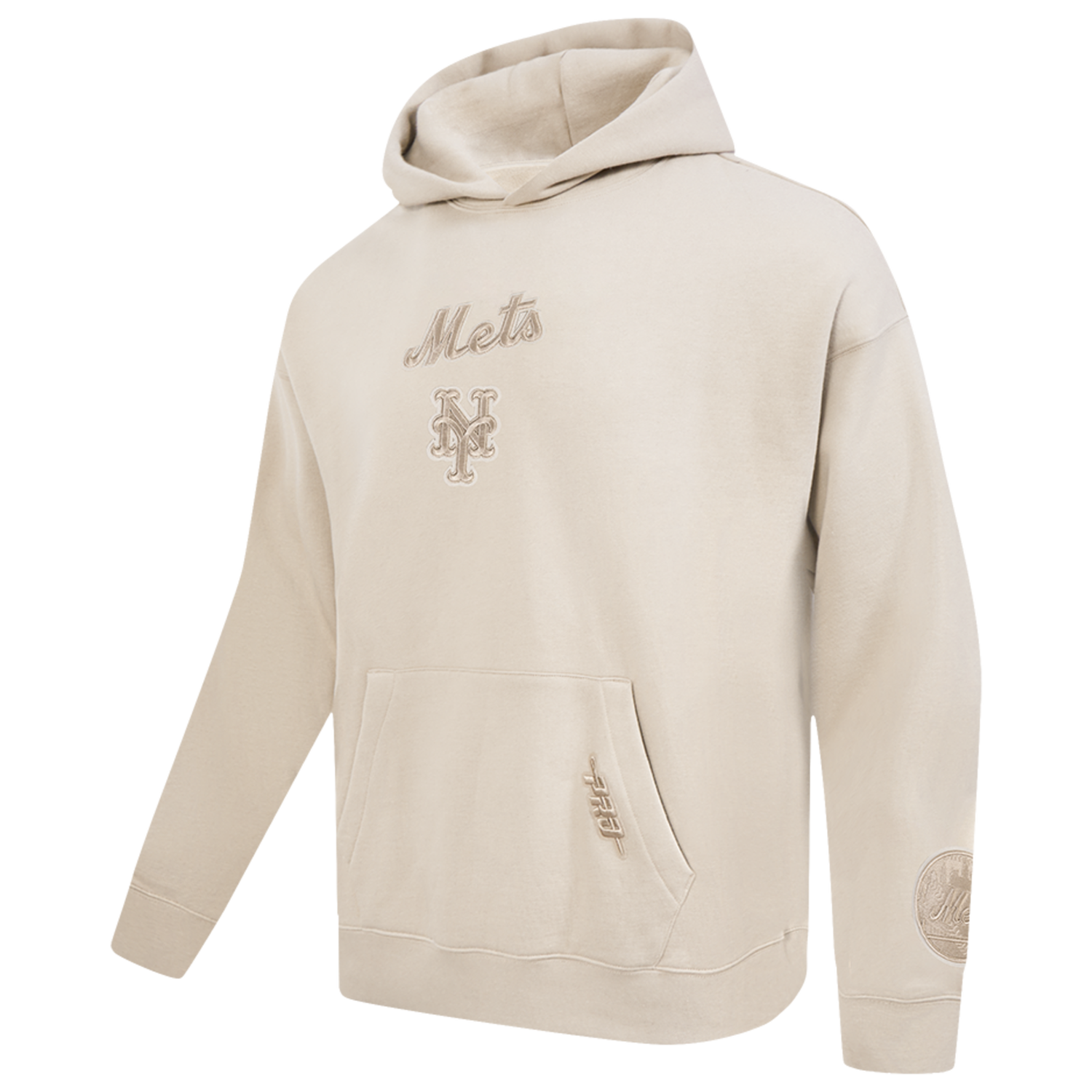 Pro Standard Mets Pullover Hoodie - Men's - Taupe