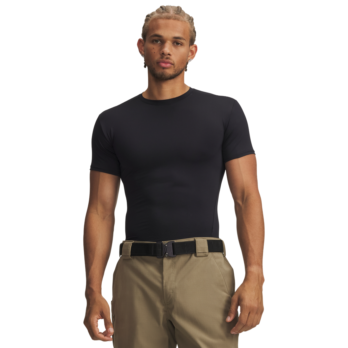 Under Armour Tactical HeatGear® Compression T-Shirt - Men's - Black