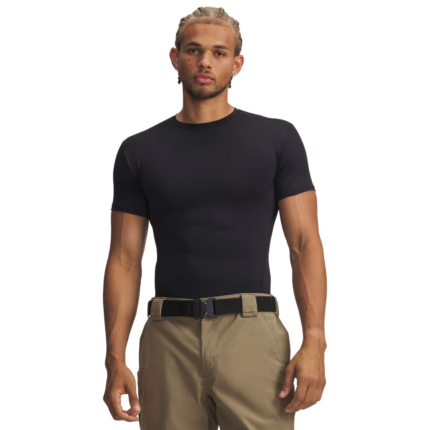 Under Armour Tactical HeatGear® Compression T-Shirt - Men's - Black